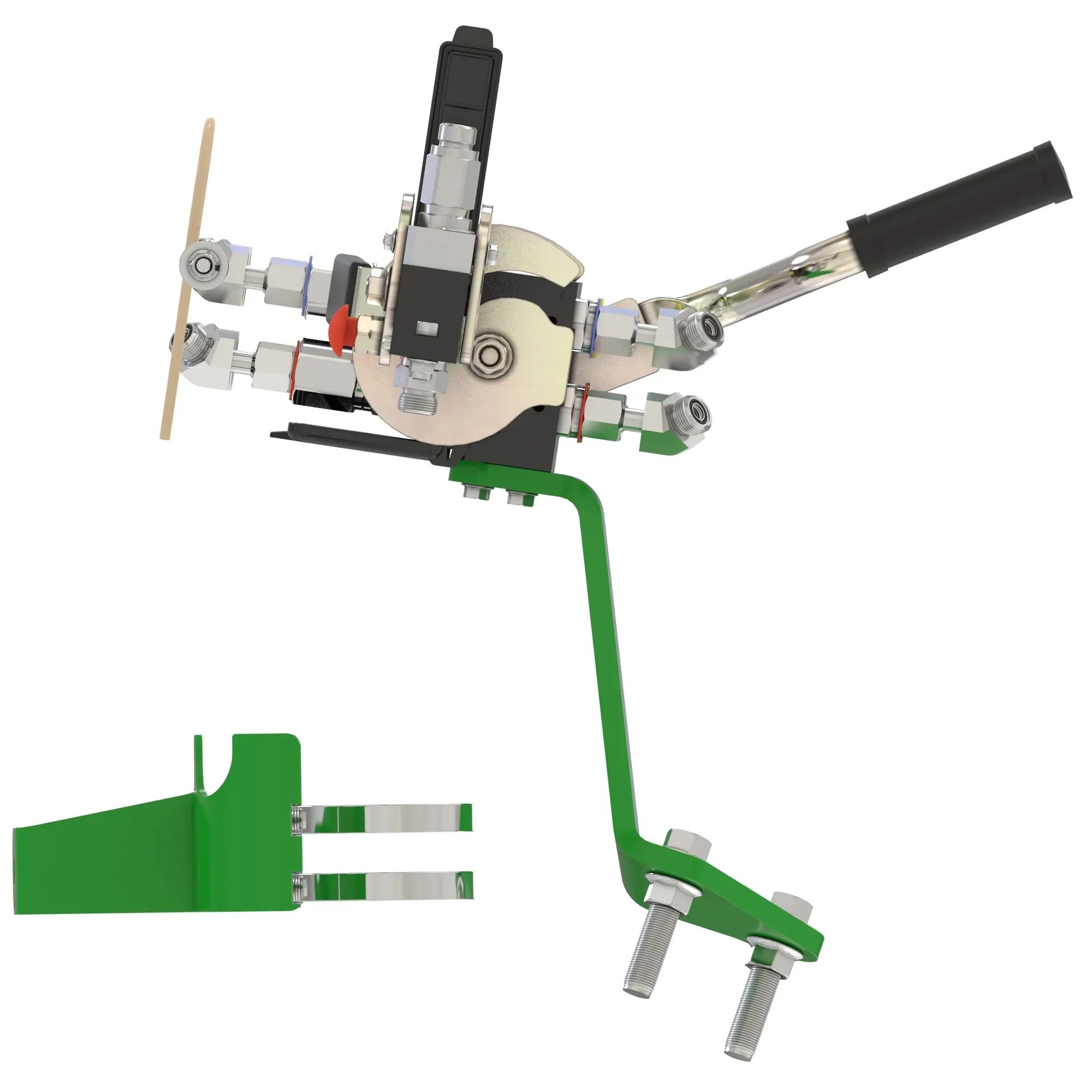 BW16402: 3-Function Single-Point Hydraulic Quick-Connect Multi-Coupler Attachment