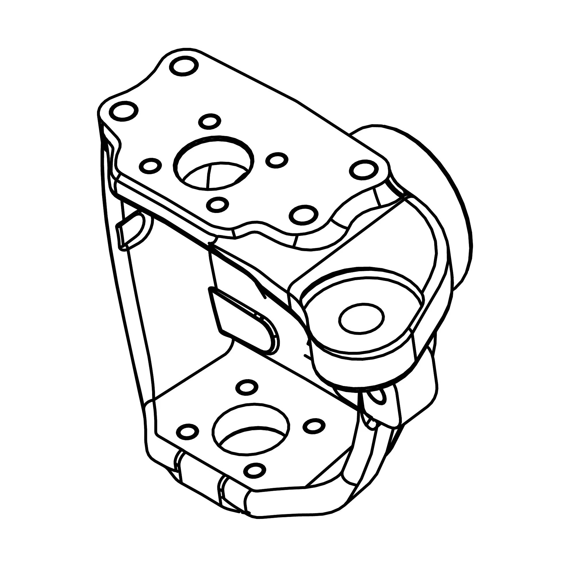 John Deere RH Swivel Housing - RE204832