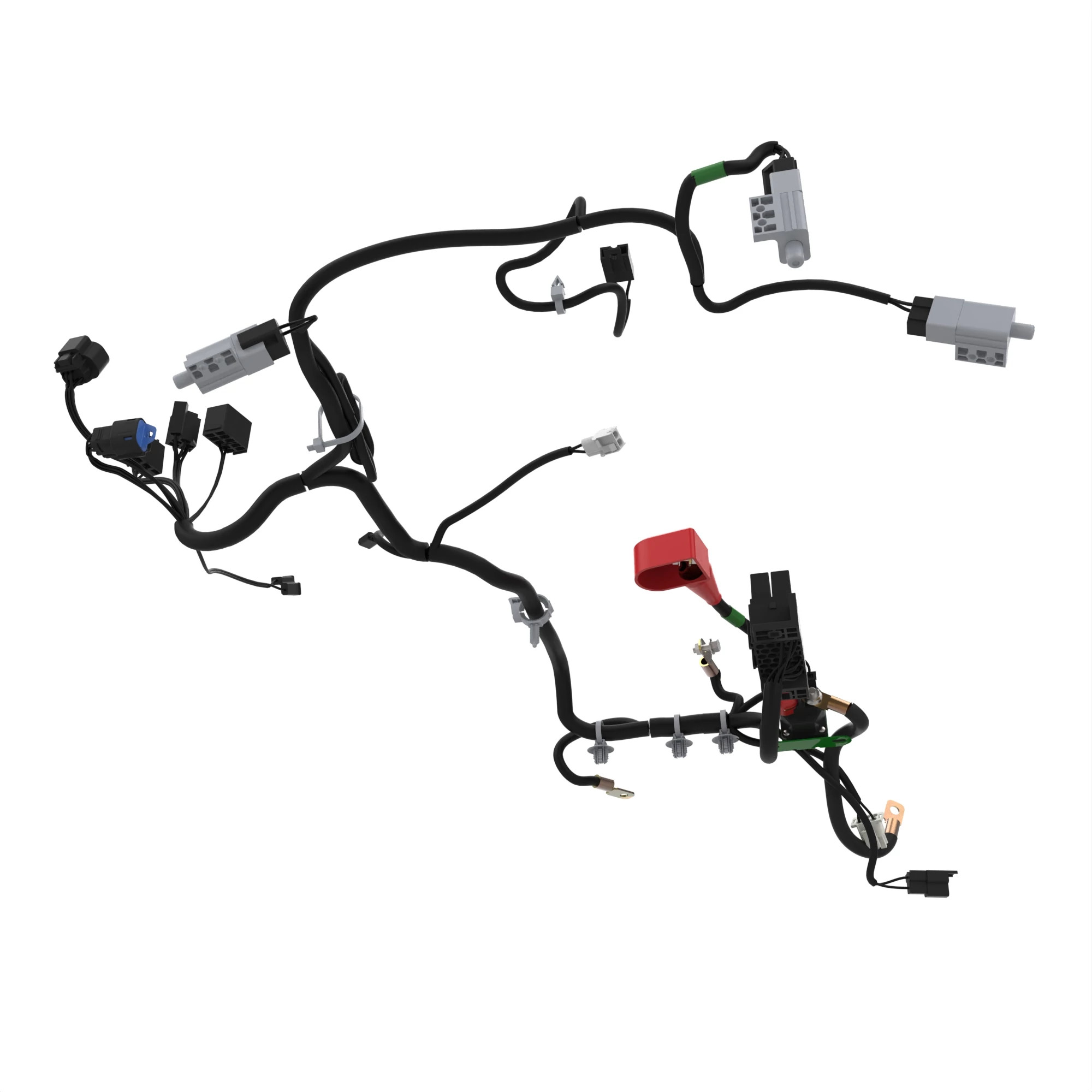 WIRING HARNESS, Z500 E/M HARNESS AS