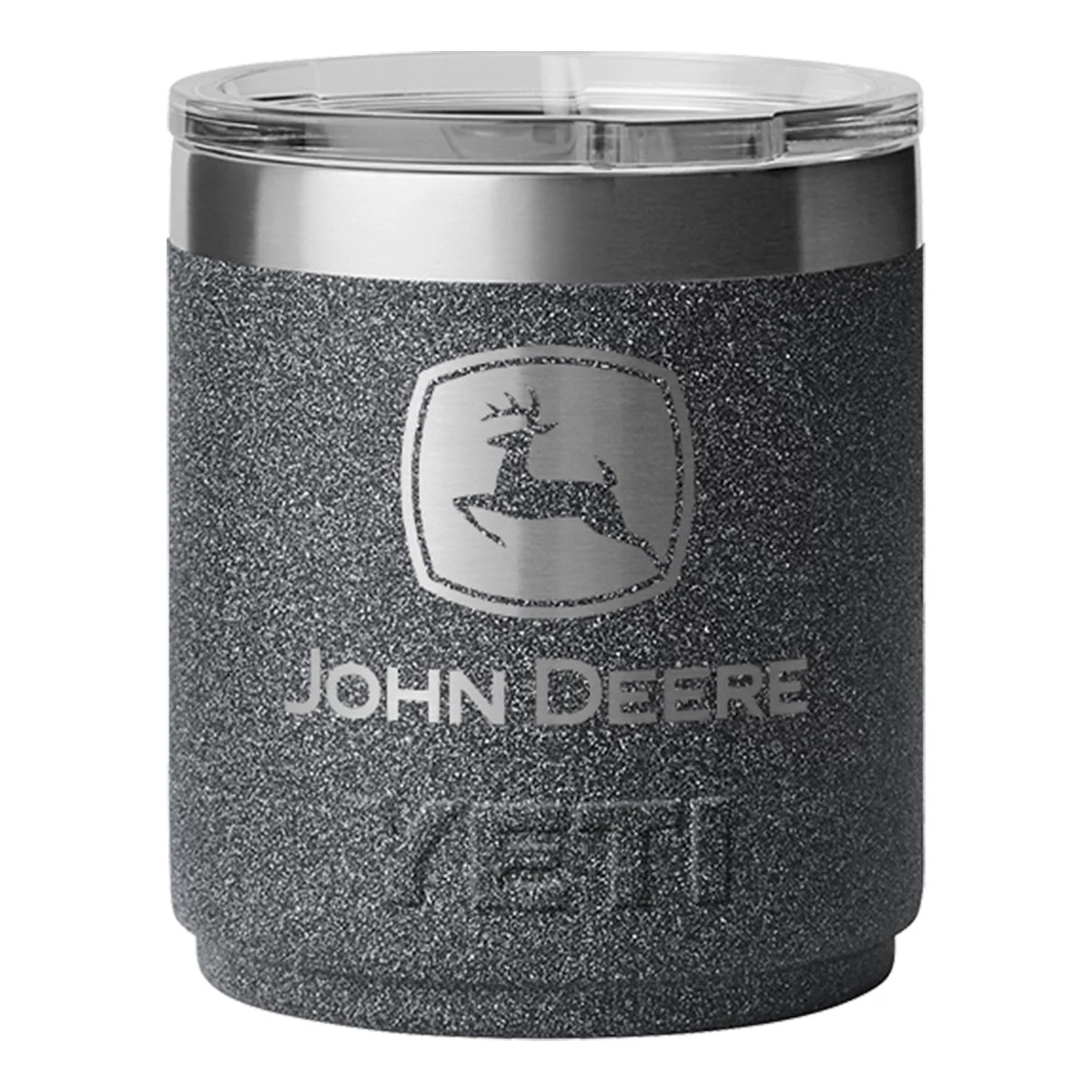 YETI® 10 oz. Rambler® Stackable Lowball with MagSlider Lid - Black Stone