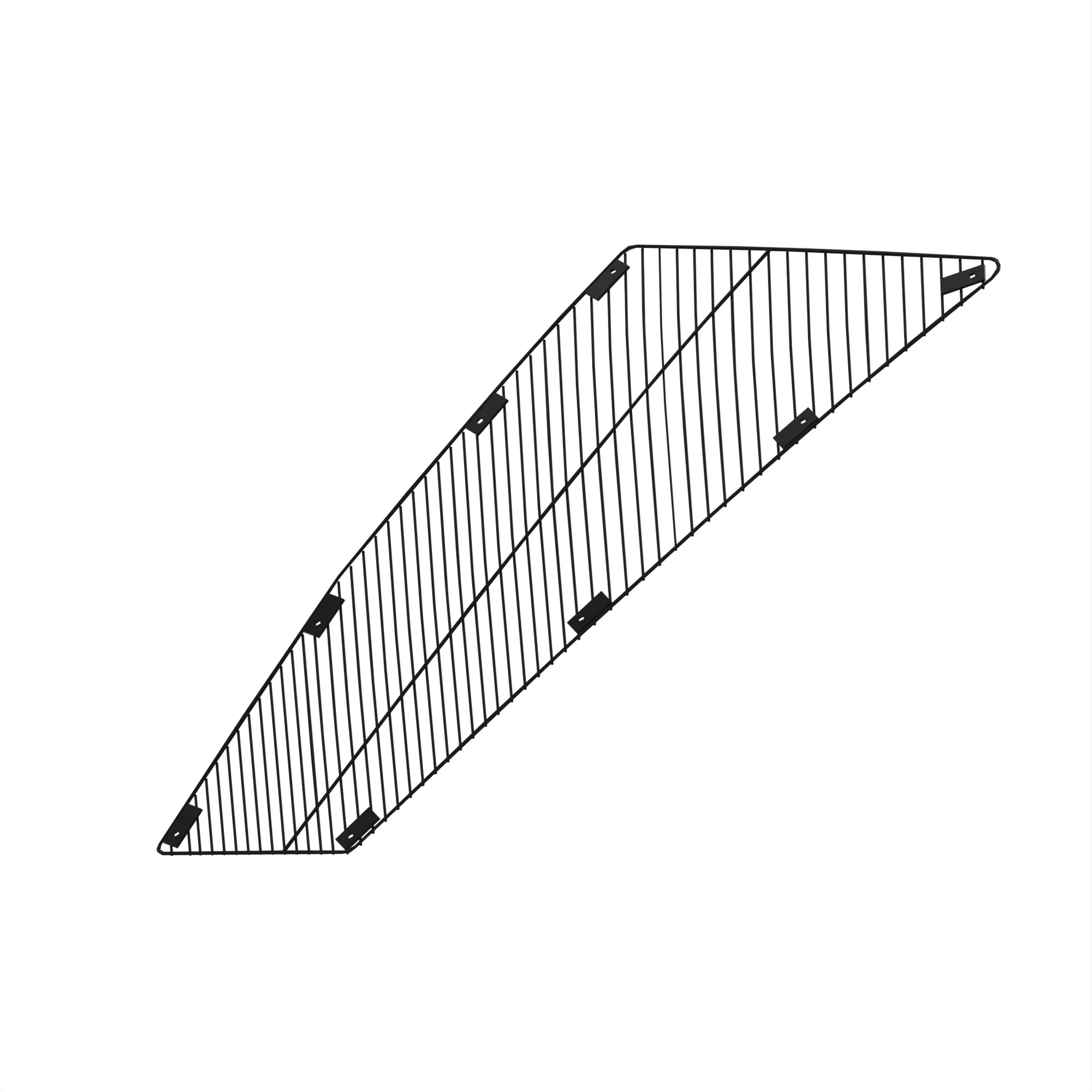 GUARD, LEFT HOOD PANEL, FINGER