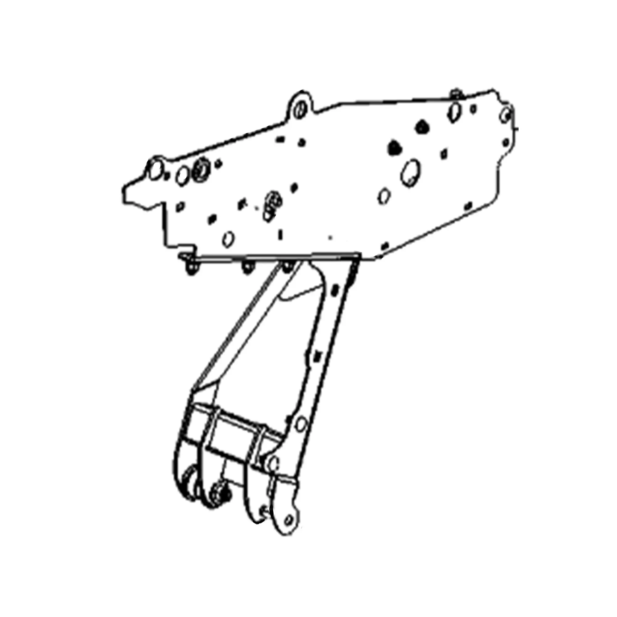 John Deere Left Side Wing Frame - AFH213567