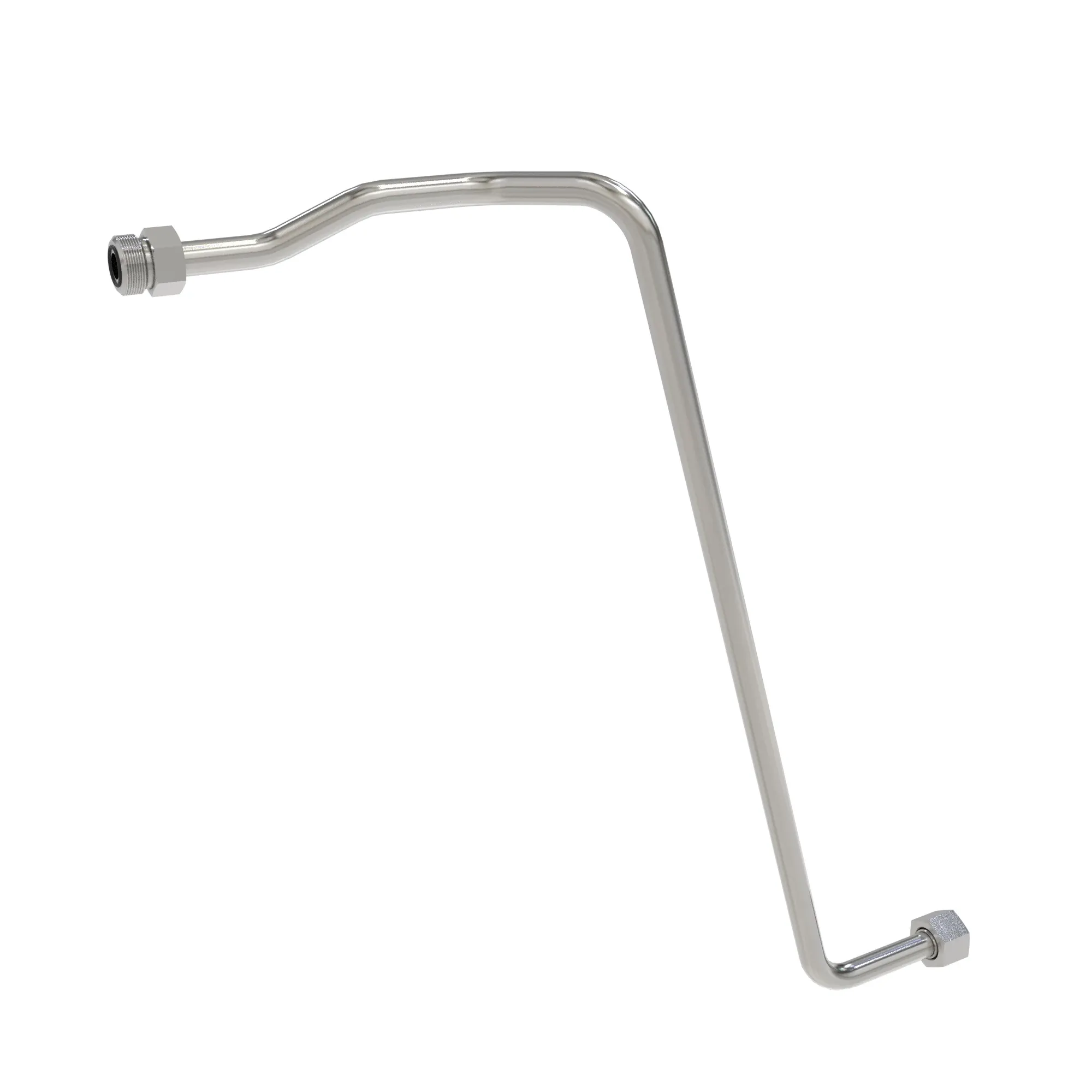 John Deere Steering Supply Rod End Oil Line - RE575212