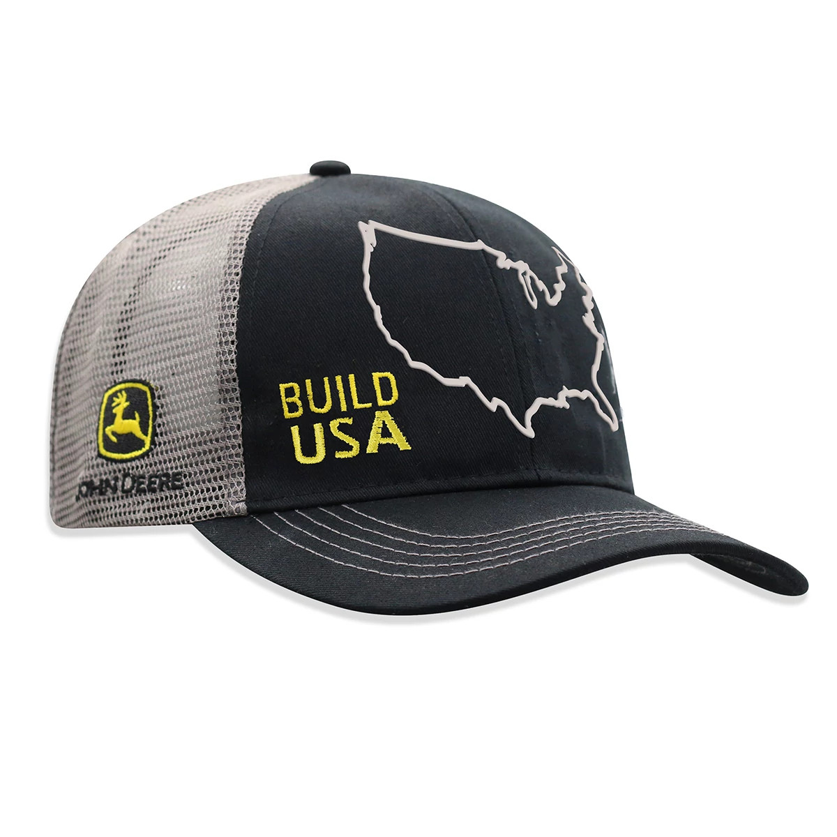 "Men's Mesh Build USA Hat"