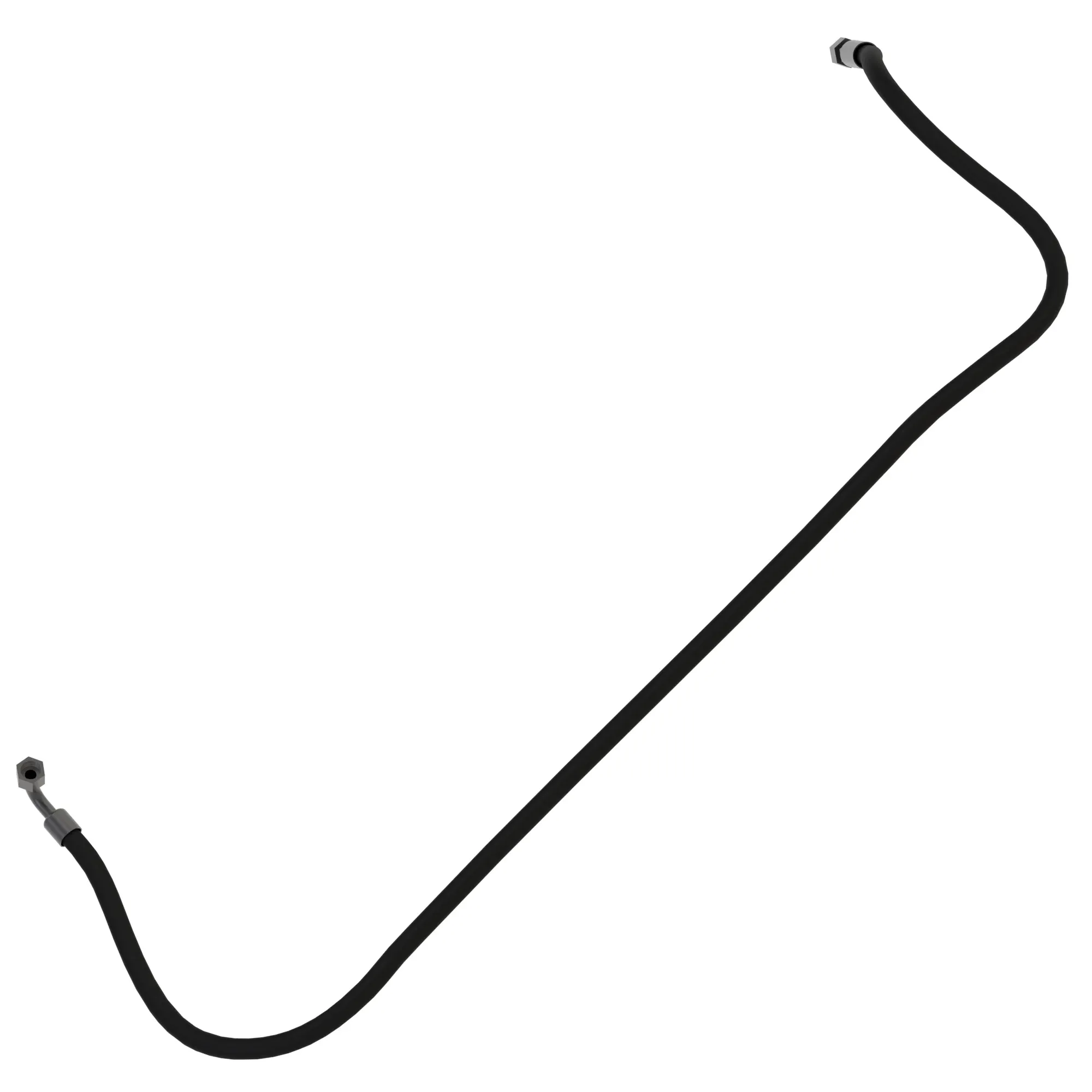 John Deere Main Engine Gearcase Cooler Out Hydraulic Hose - AXE46510