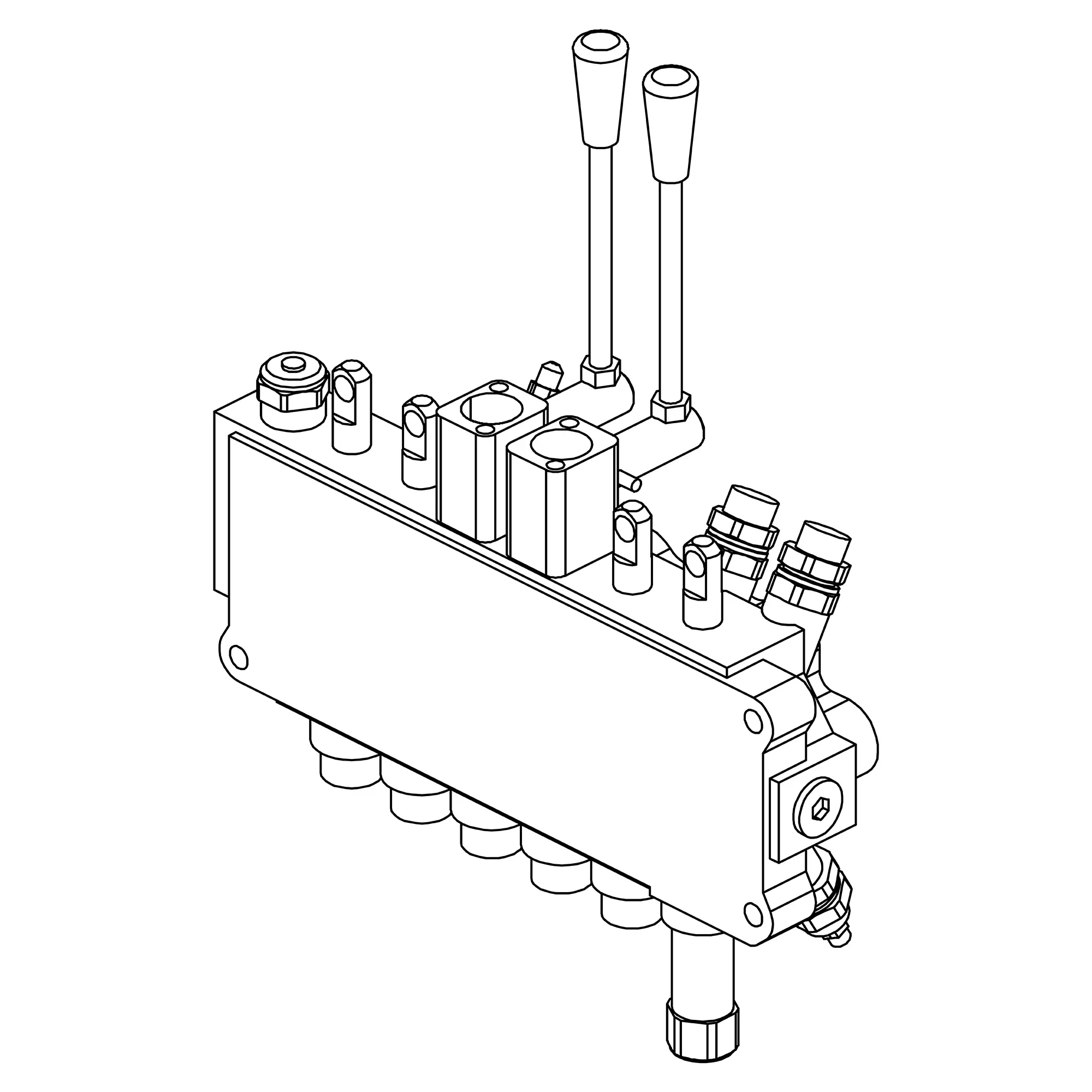 John Deere Control Valve - LVA20794