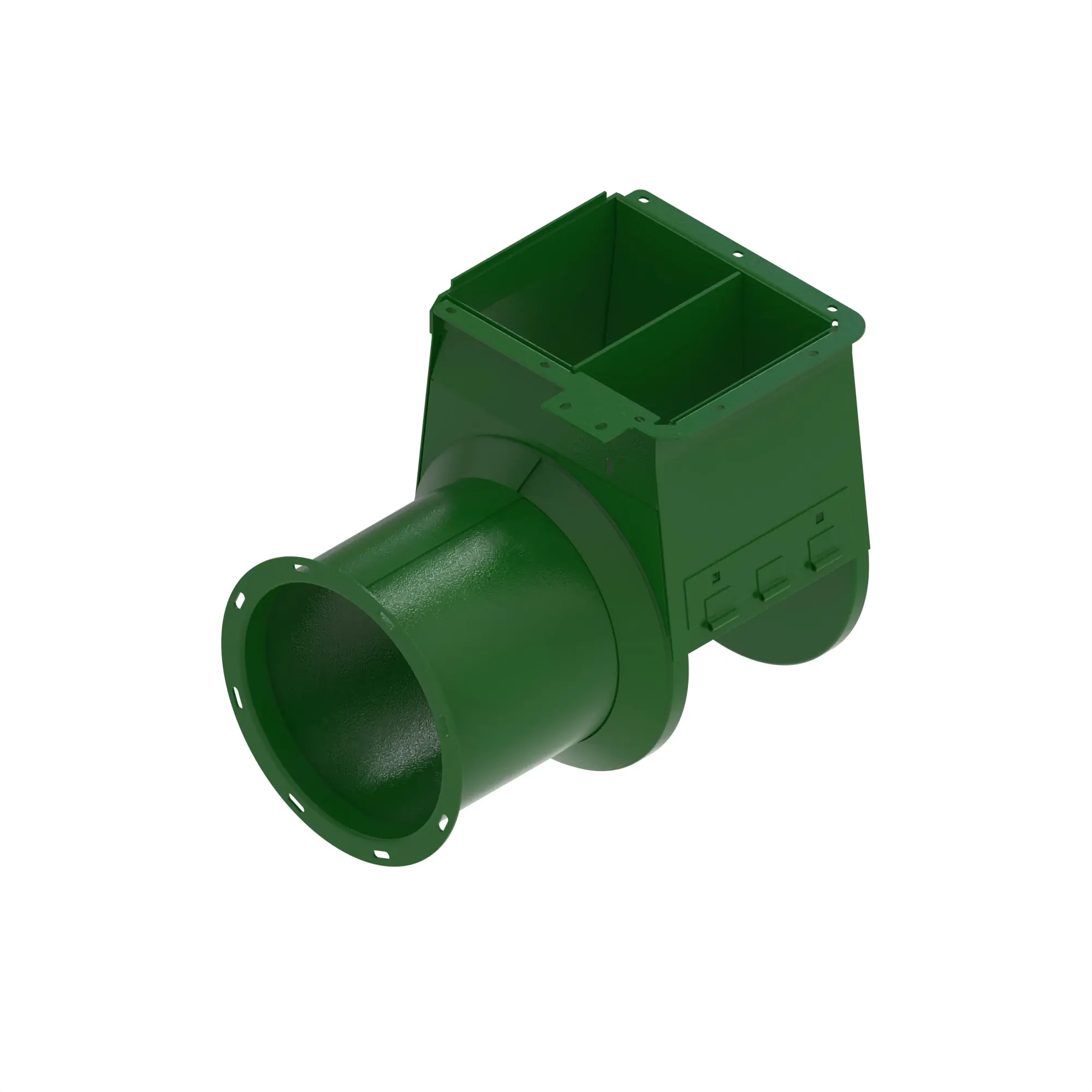 John Deere Clean Grain Elevator Boot Assembly - AXE70568