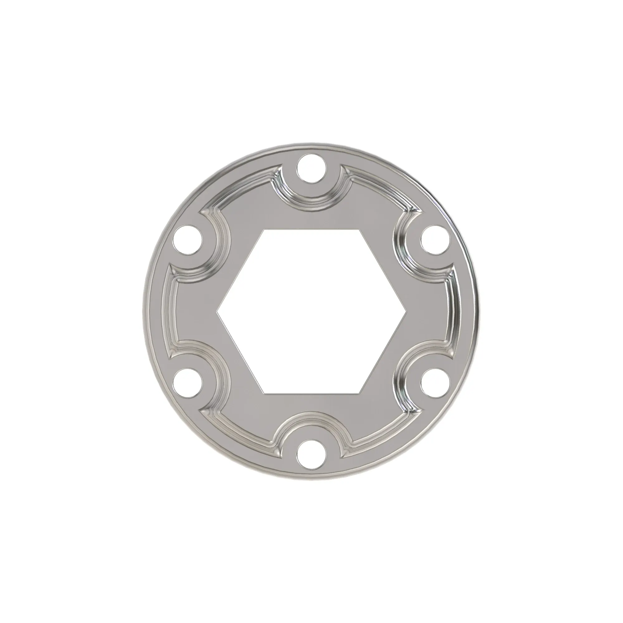 RECEIVER PLATE, HEX