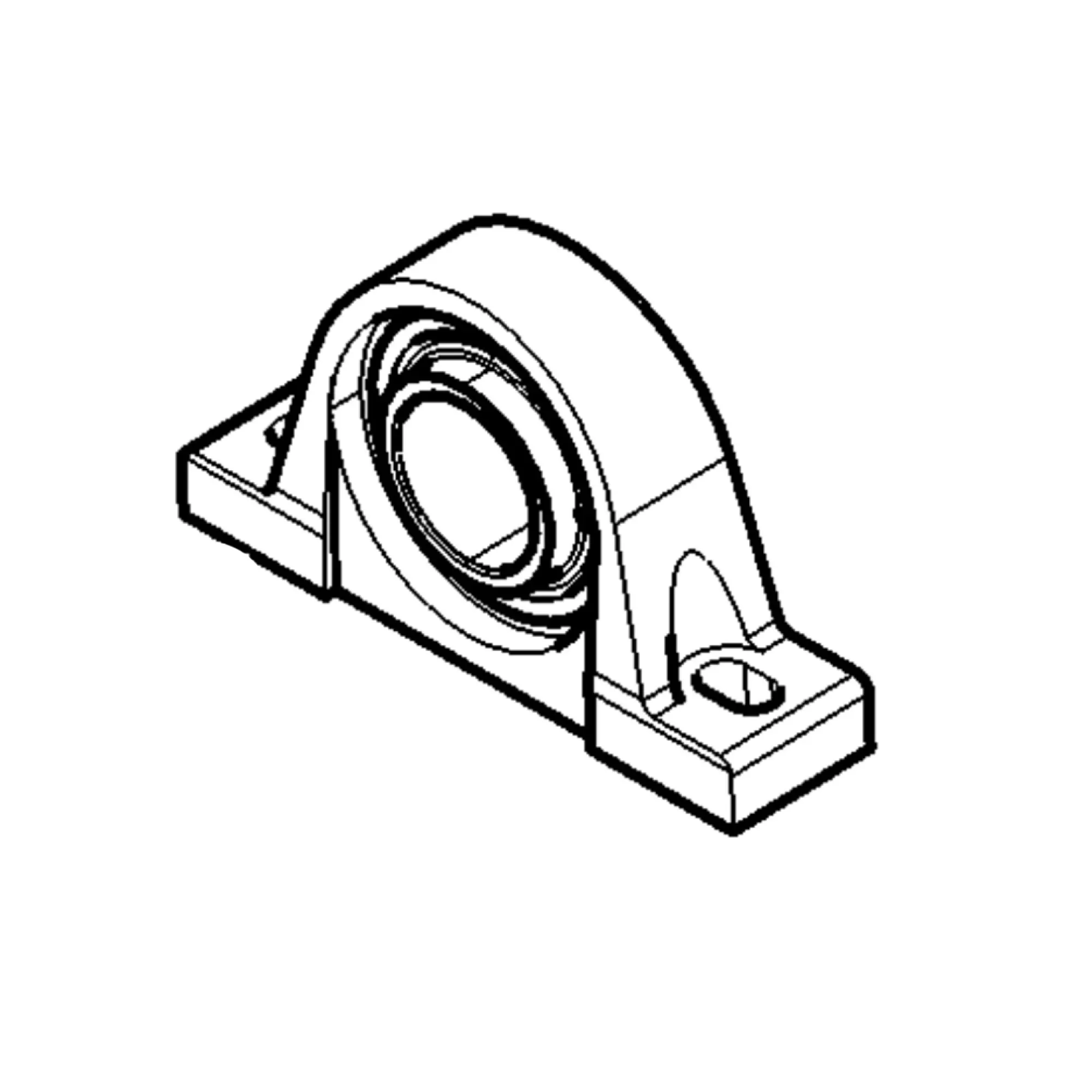 John Deere Bearing with Housing - F071164