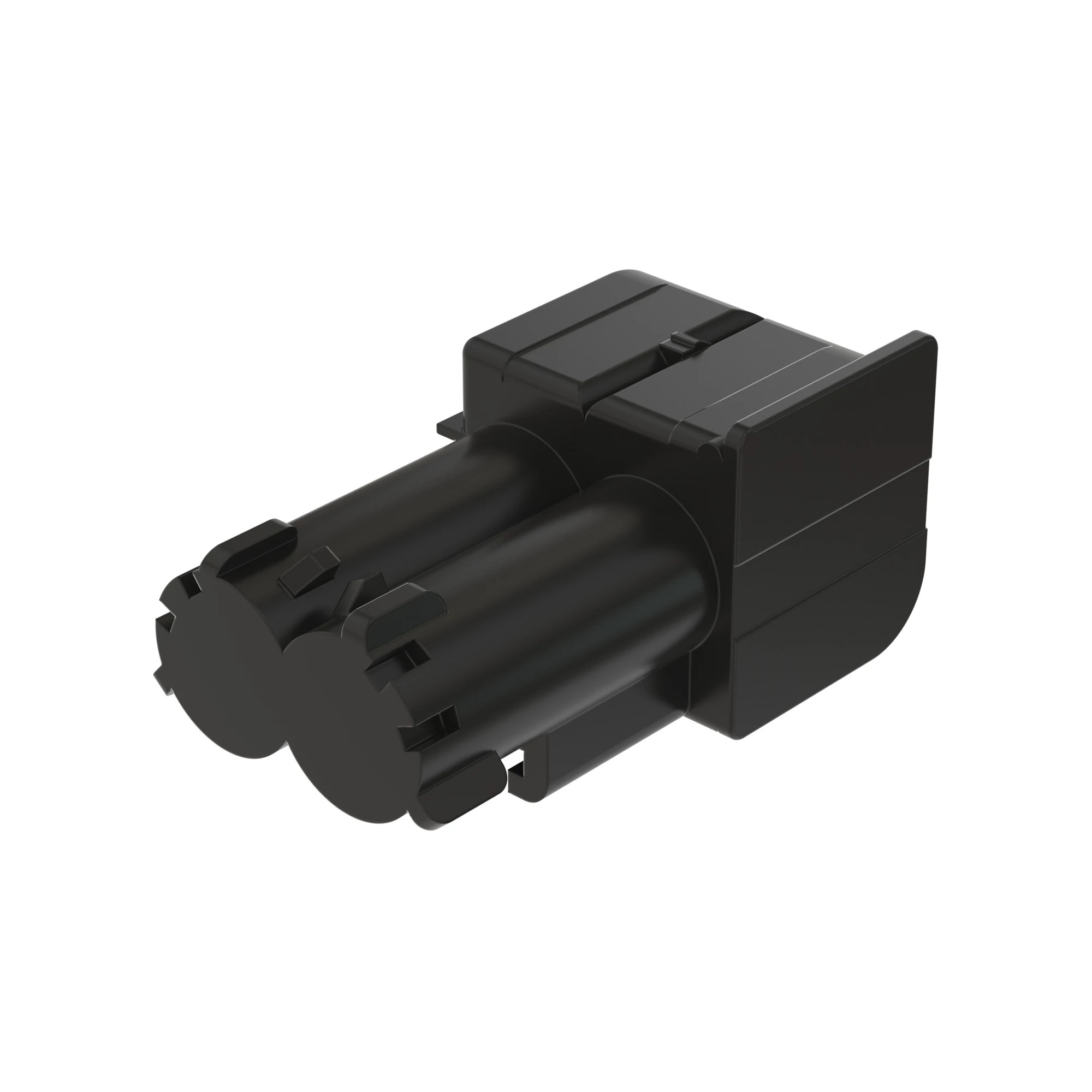CONN DELPHI PP1000 2W MS BLK PLSTC
