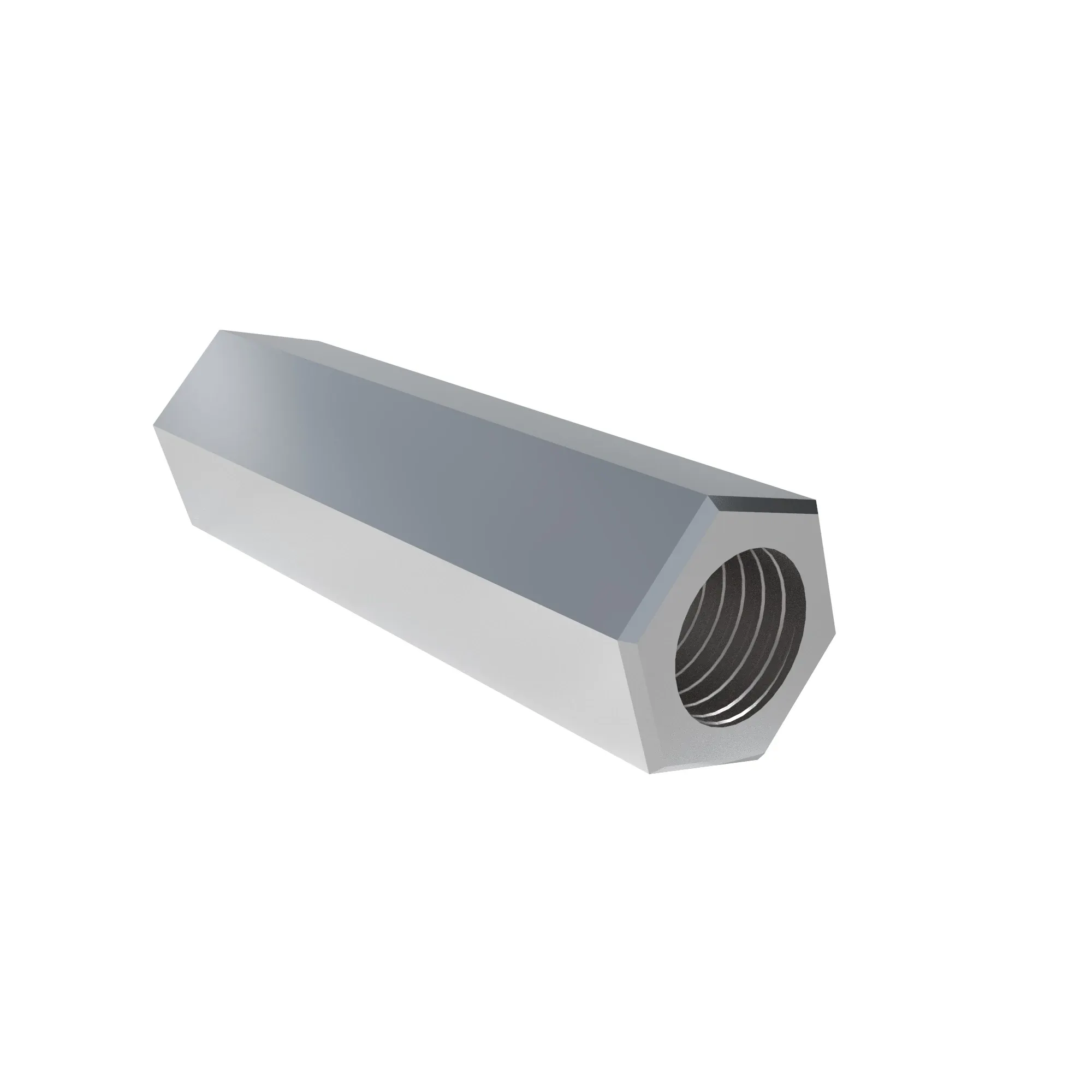 John Deere Hexagonal Crown Nut, 1" - N280958