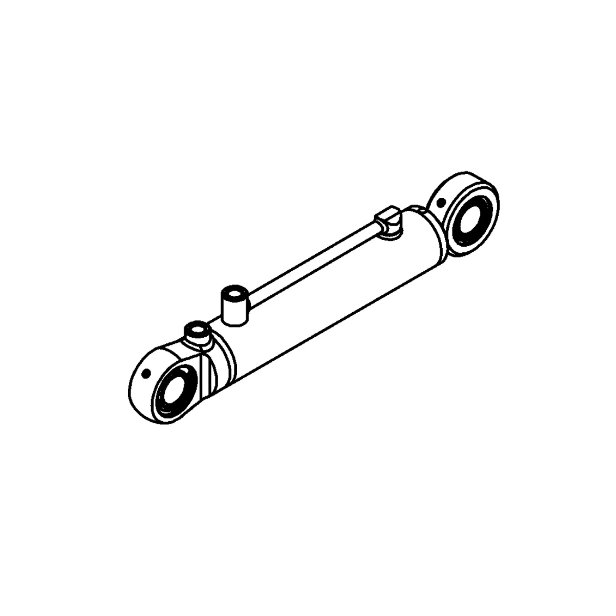 John Deere Lower Knife Hydraulic Cylinder - F702768