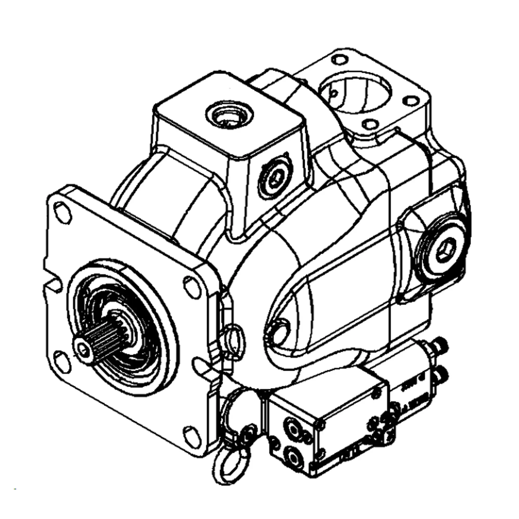 John Deere Reman REMAN Hydraulic Pump - PG203597