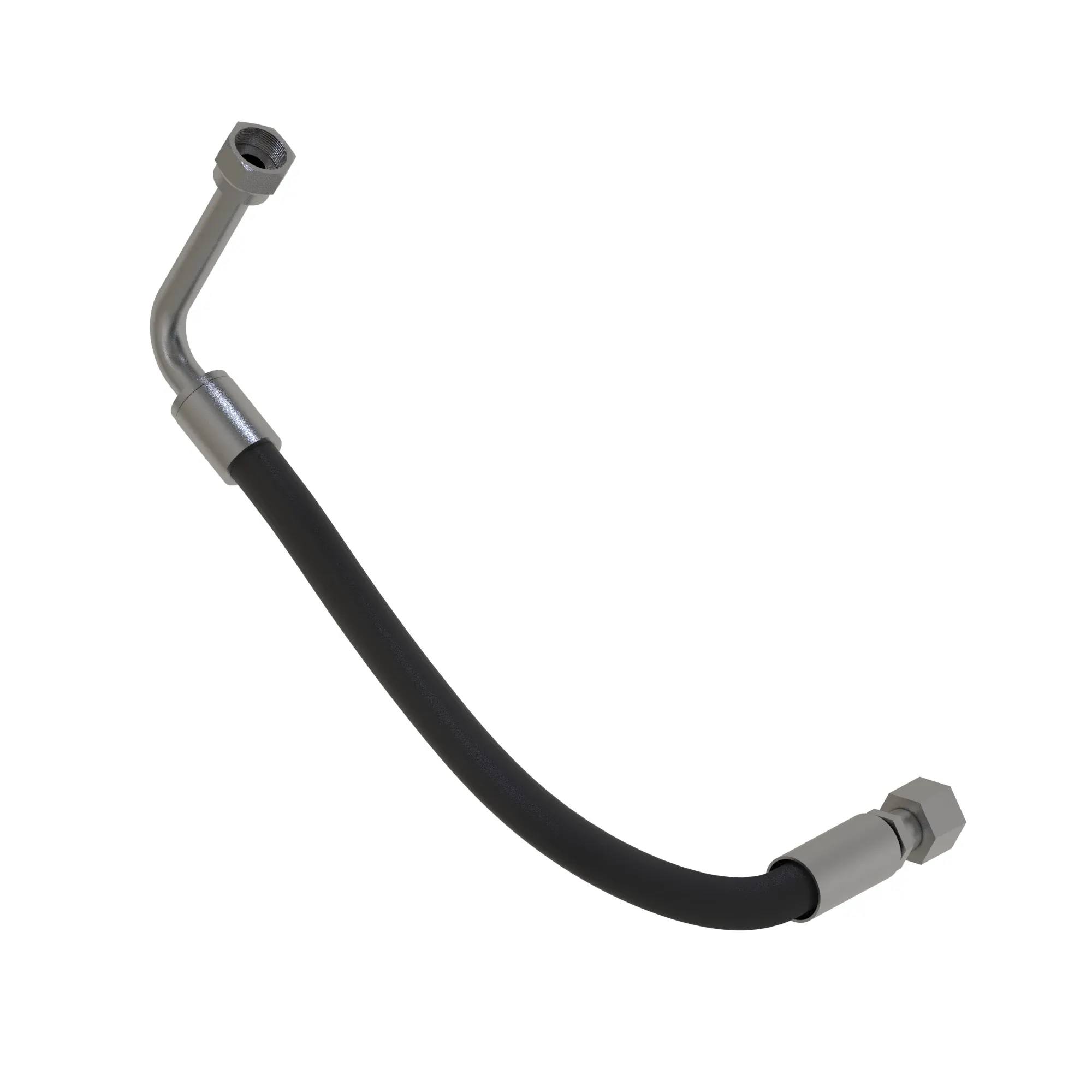 John Deere Top Port Hydraulic Hose - AT507122