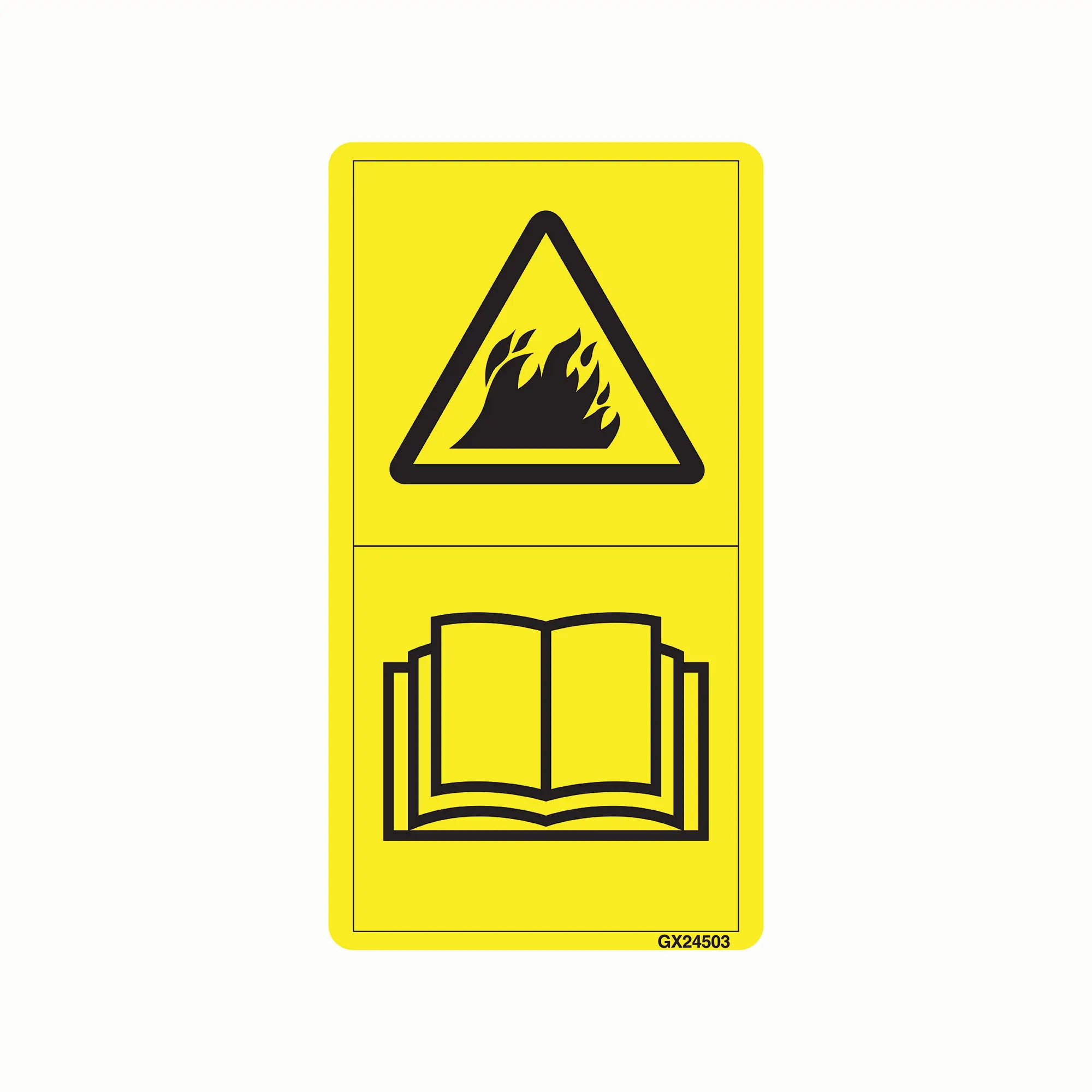 John Deere Label, Cleaning, Text Free - GX24503