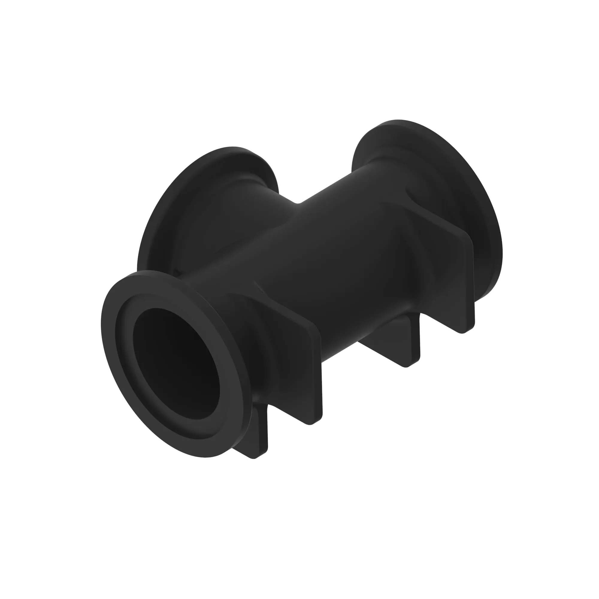 TEE FITTING, 2" FLANGED TEE X 1.5"