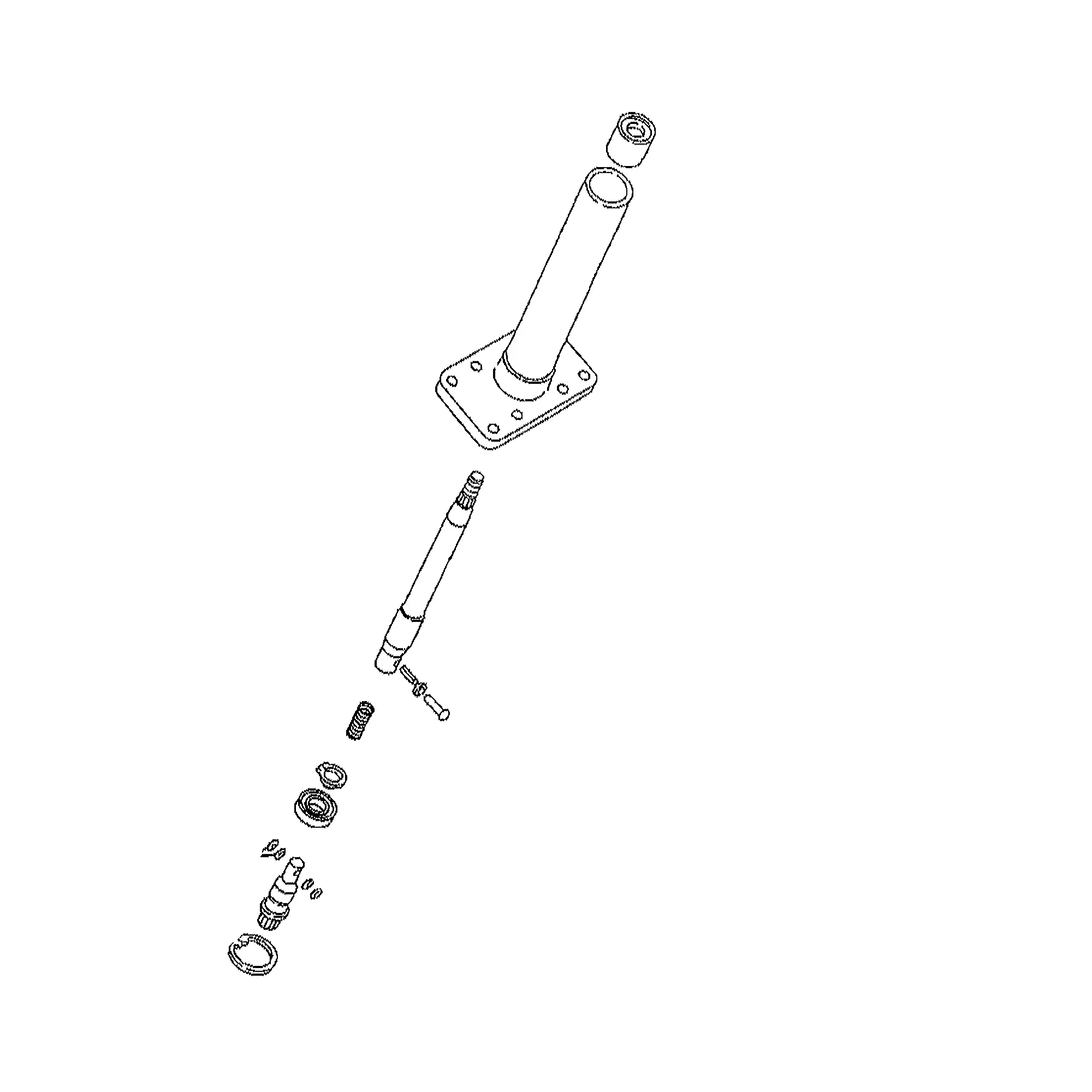 John Deere Steering Column - LVA800830