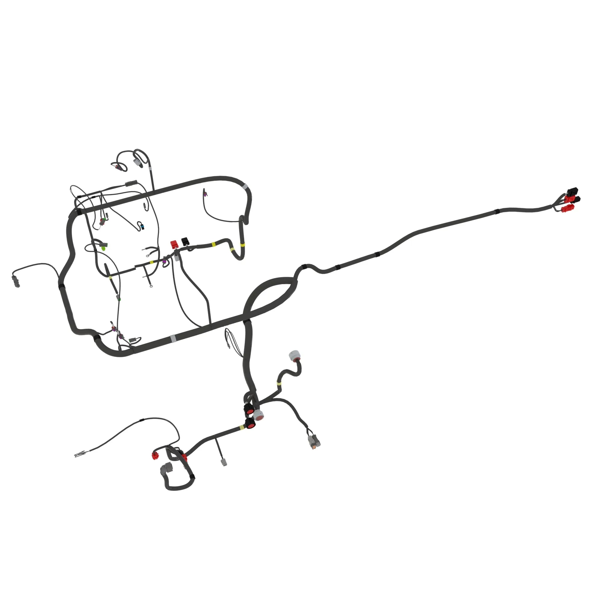 John Deere Integrated Grade Control Vehicle Wiring Harness - AT460964