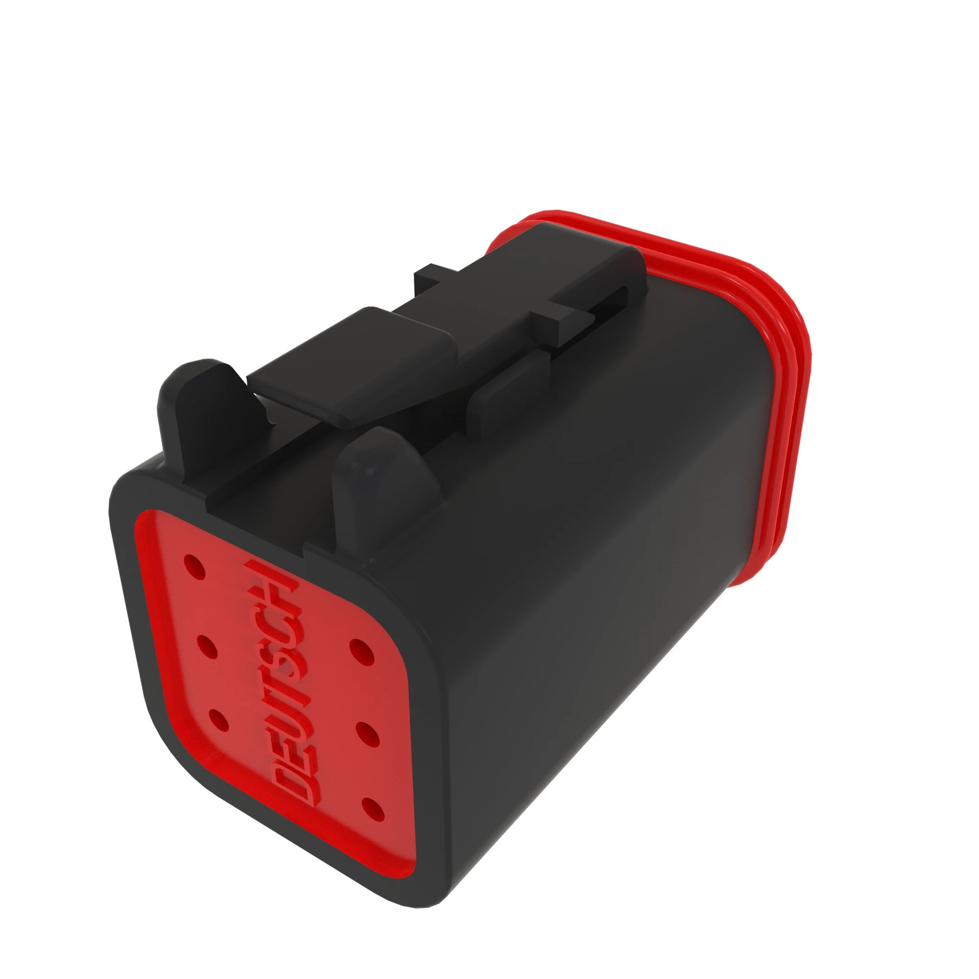 DEUTSCH 6WAY MALE SLD BLK PLASTIC