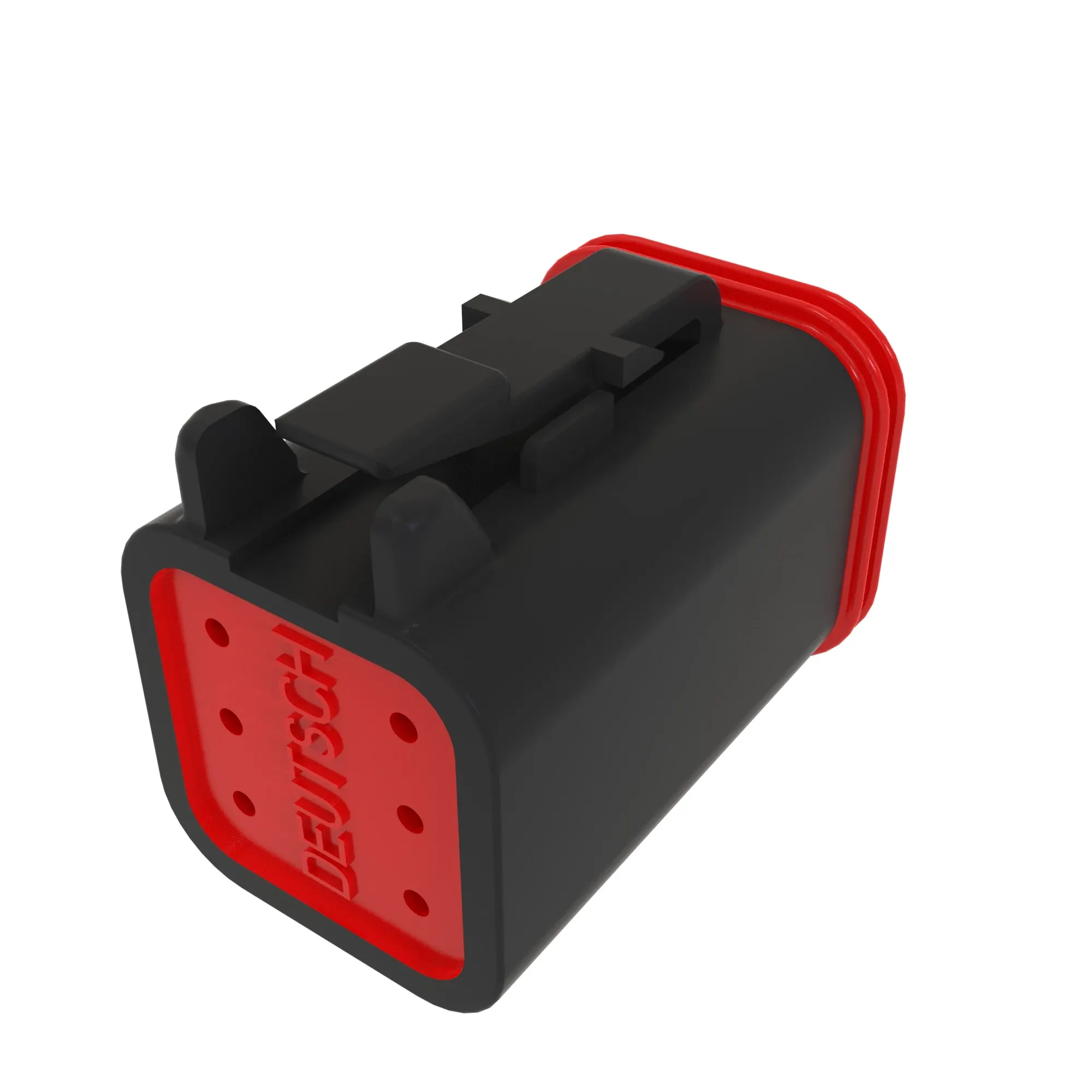 DEUTSCH 6WAY MALE SLD BLK PLASTIC