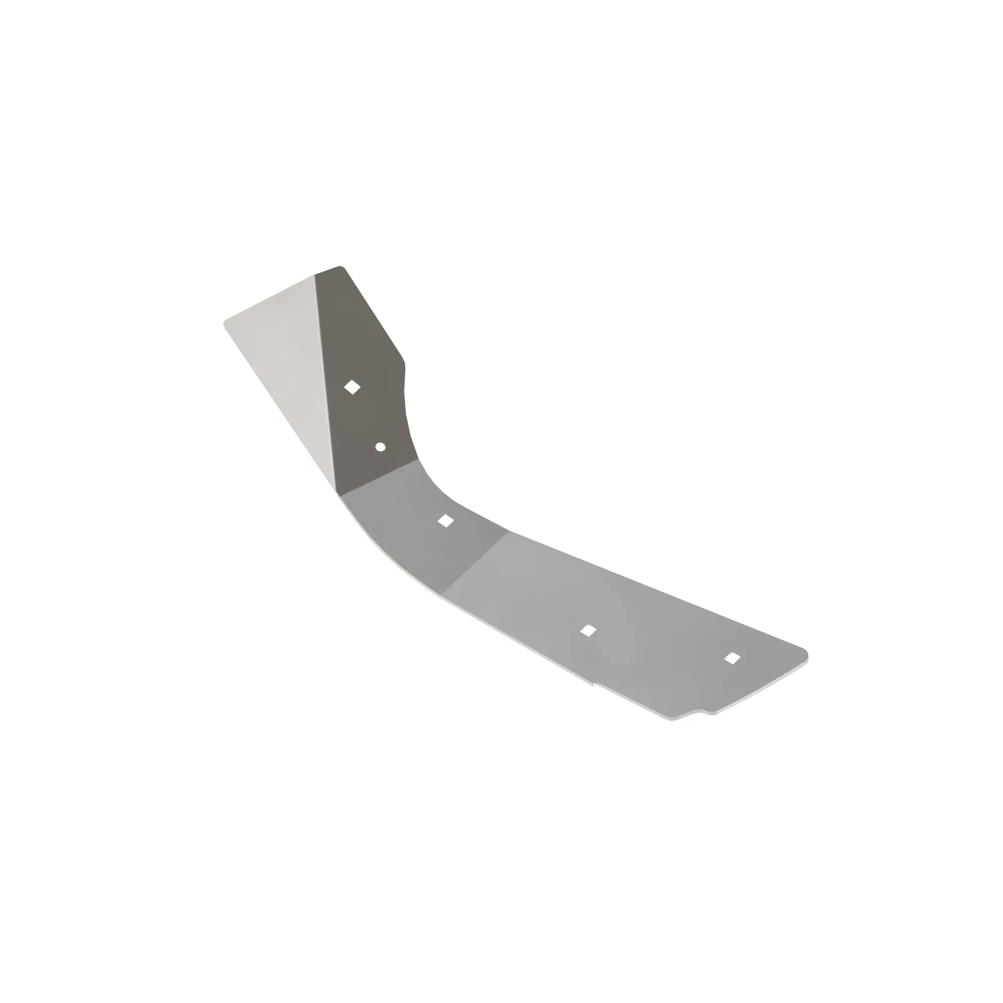 John Deere Blower Side Wear Liners Sector - HXE115395