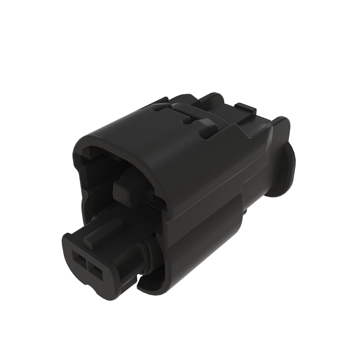 CONN TYCO MCON 2W MS BLK PLSTC