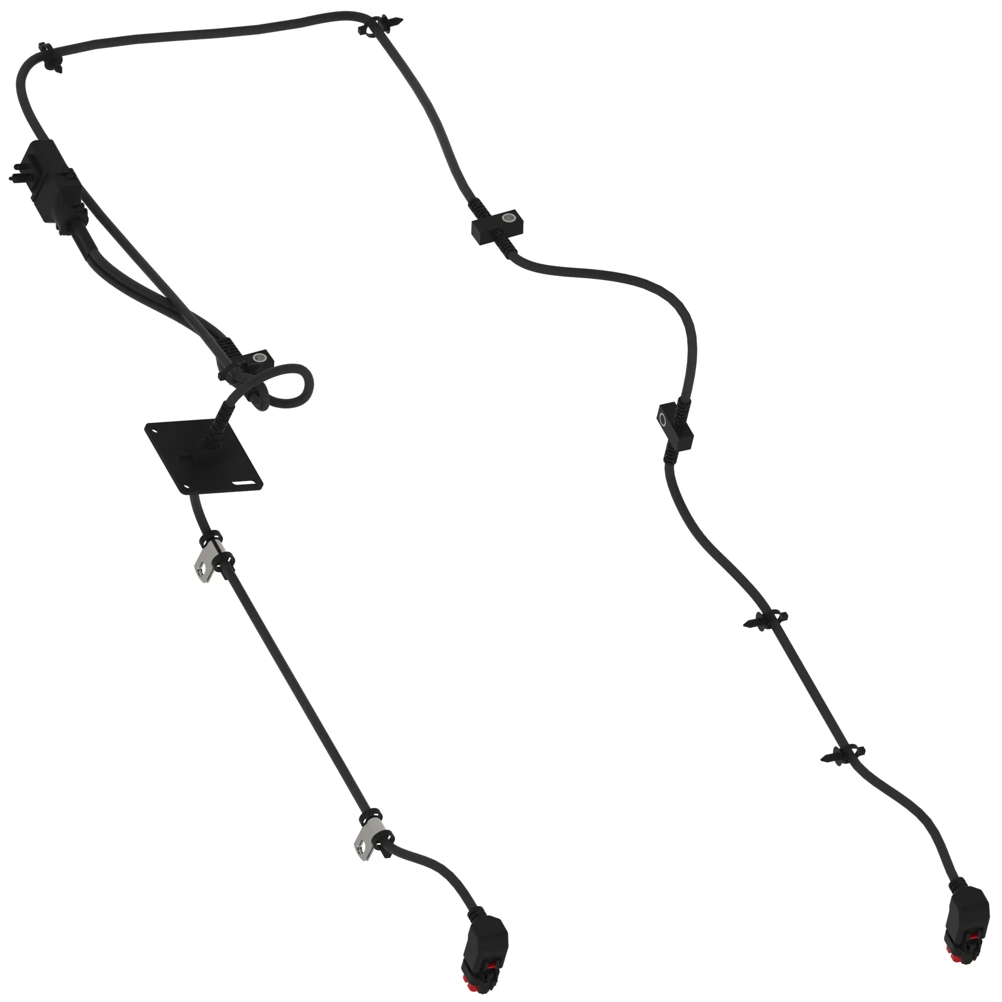 John Deere Remote Shoe Adjust (RSA) Wiring Harness - AXE102453