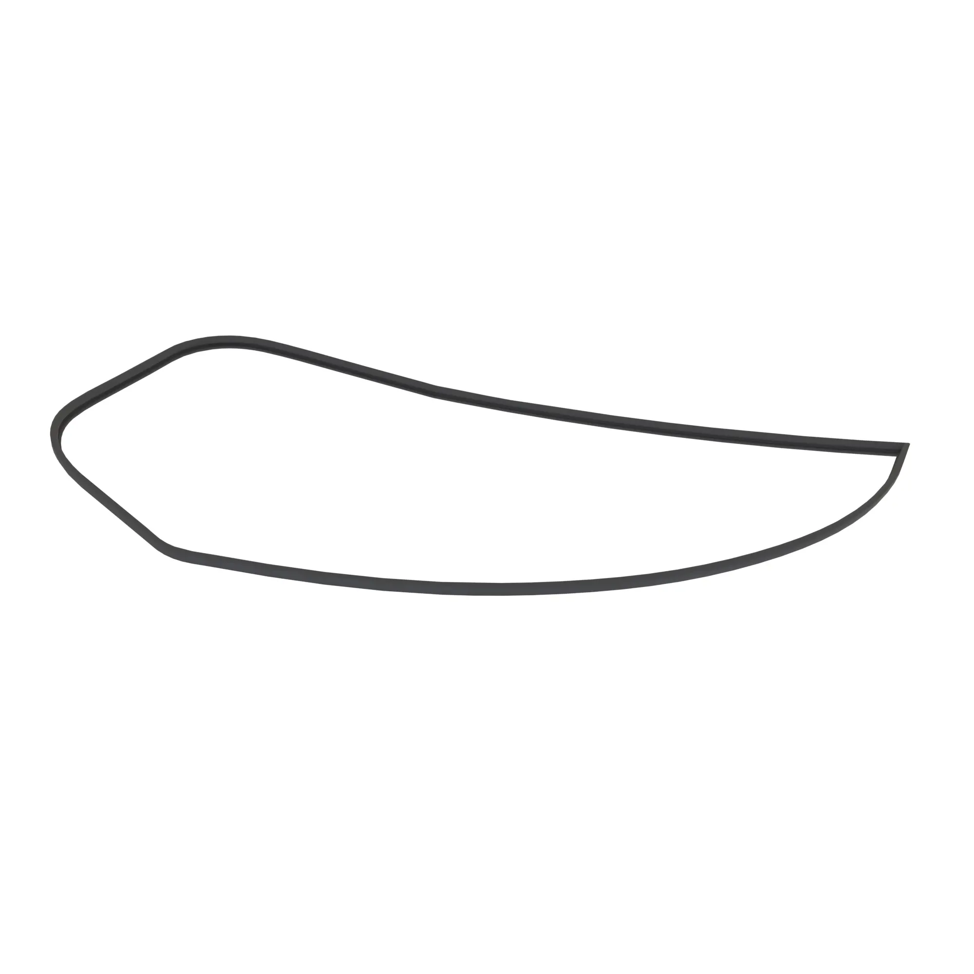 John Deere Cab Door Rubber Weatherstrip - AL203132