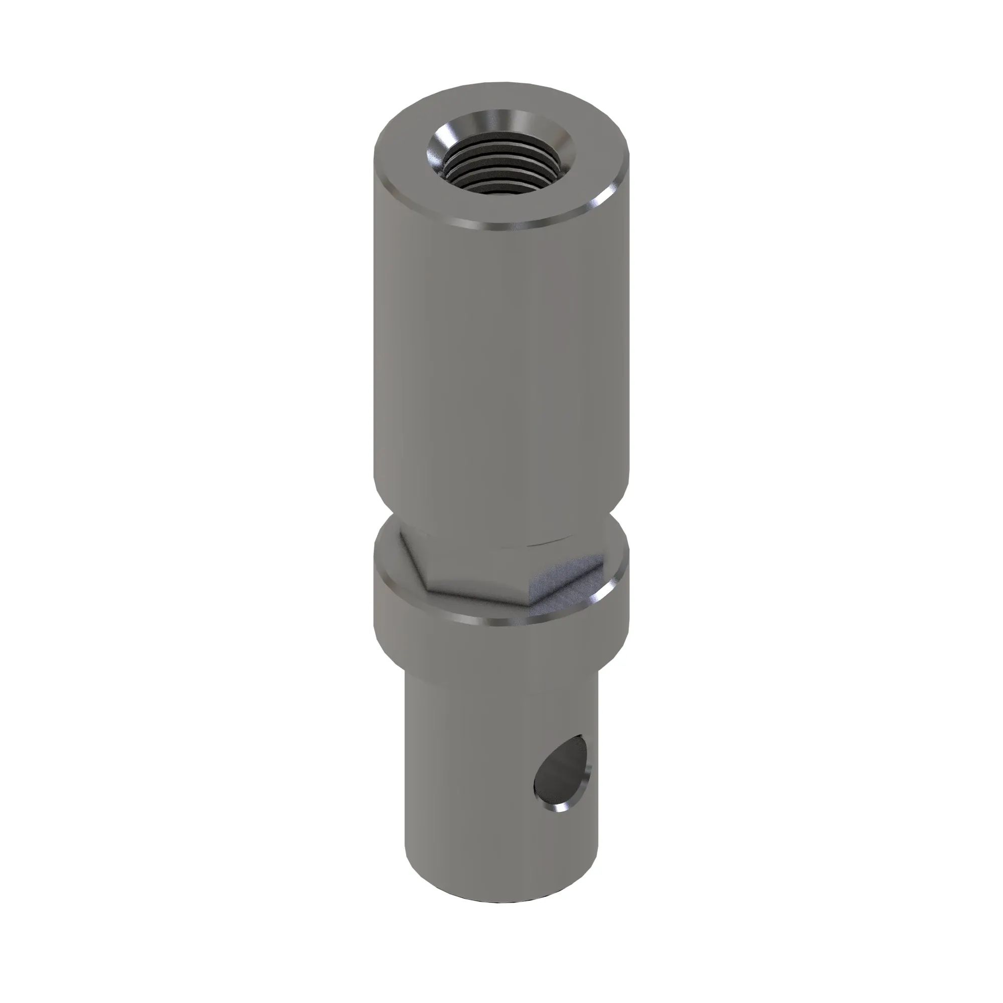 John Deere Auger Lower Bracket Adjuster Base - CQ44887