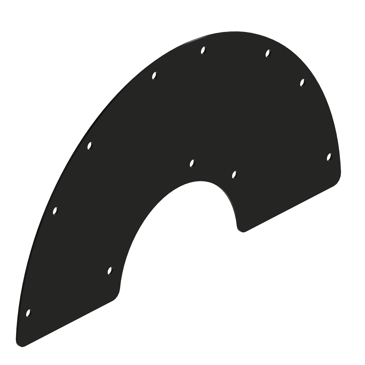 Plate, Anchor, 54 in 8 Bat