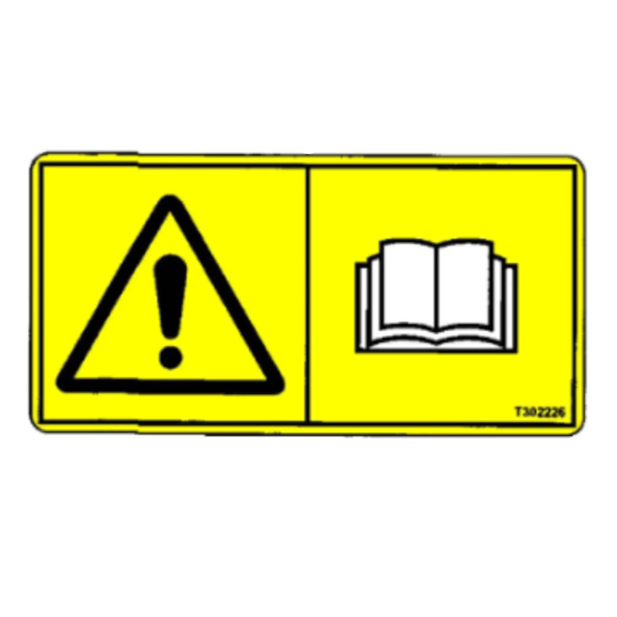 DECAL, NO TEXT CAUTION