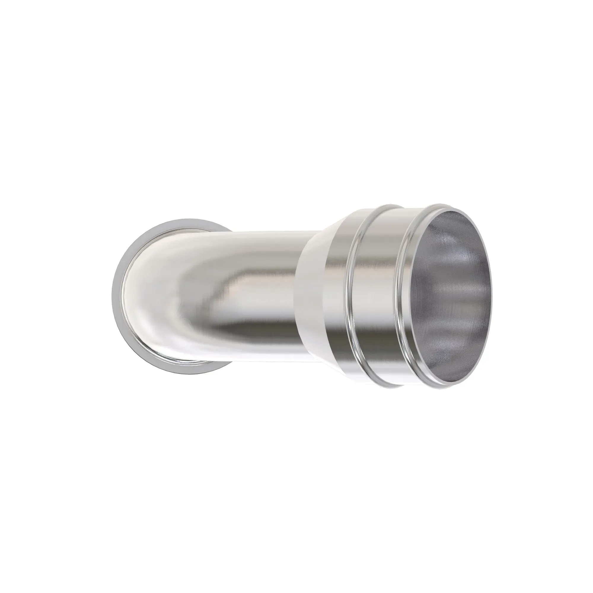 45 DEGREE INLET TUBE ELBOW -40 CODE 61 TO -56 BEADED END