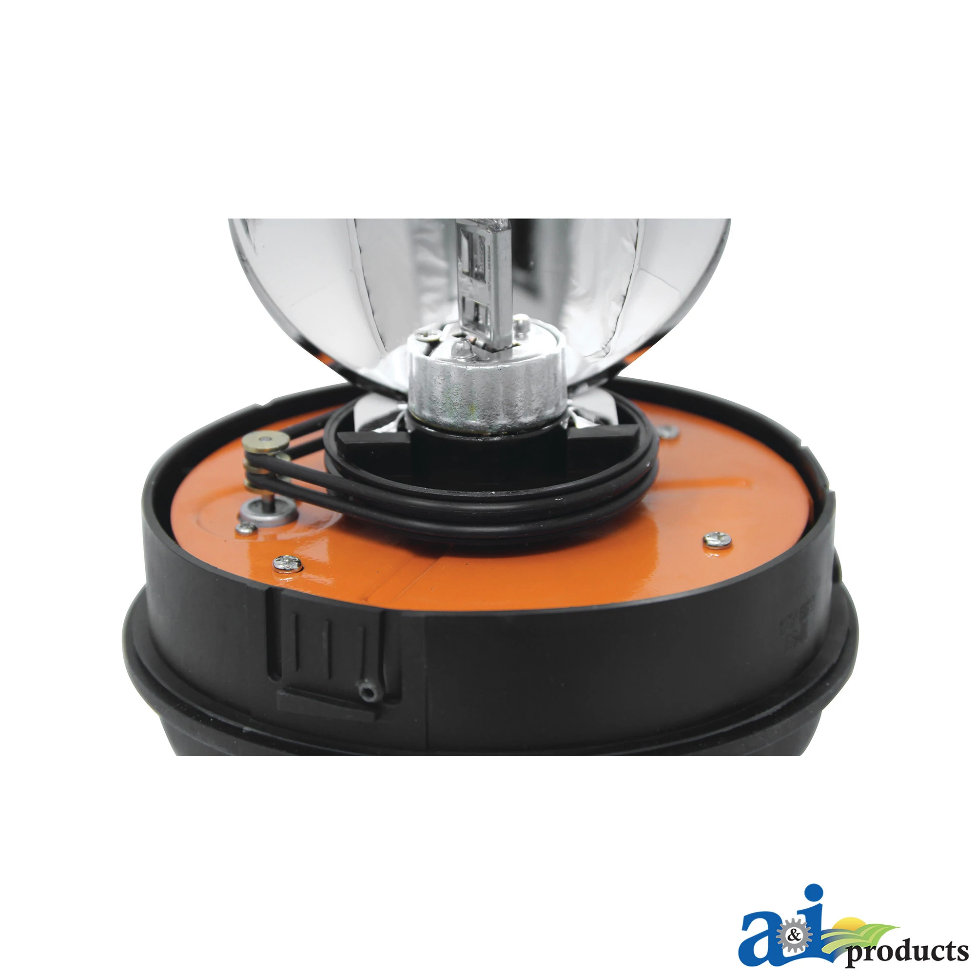A&I Products Amber Rotating Pipe Type Beacon - A-EPMRTFLX