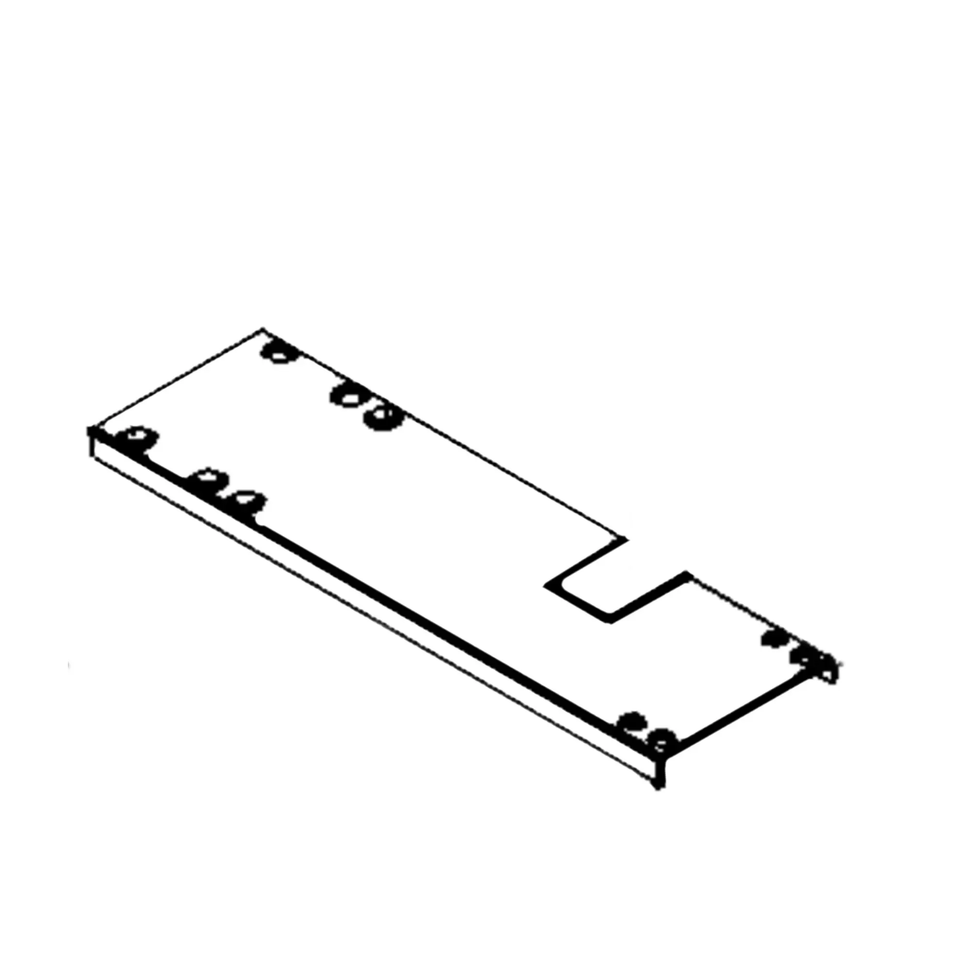 John Deere Oil Cooler Bracket - F689973