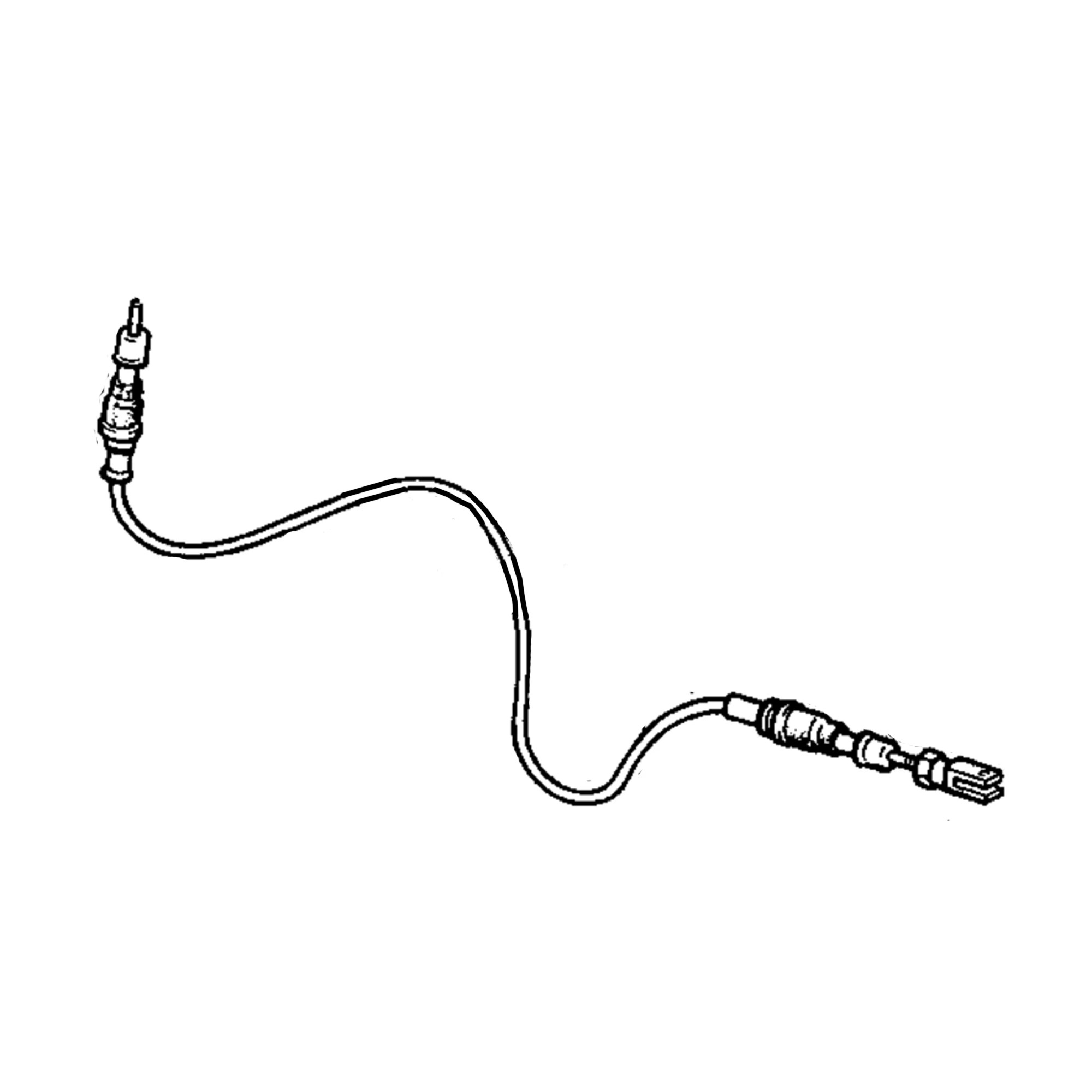 John Deere Bowden Shift Mechanism Push Pull Cable - AL82648