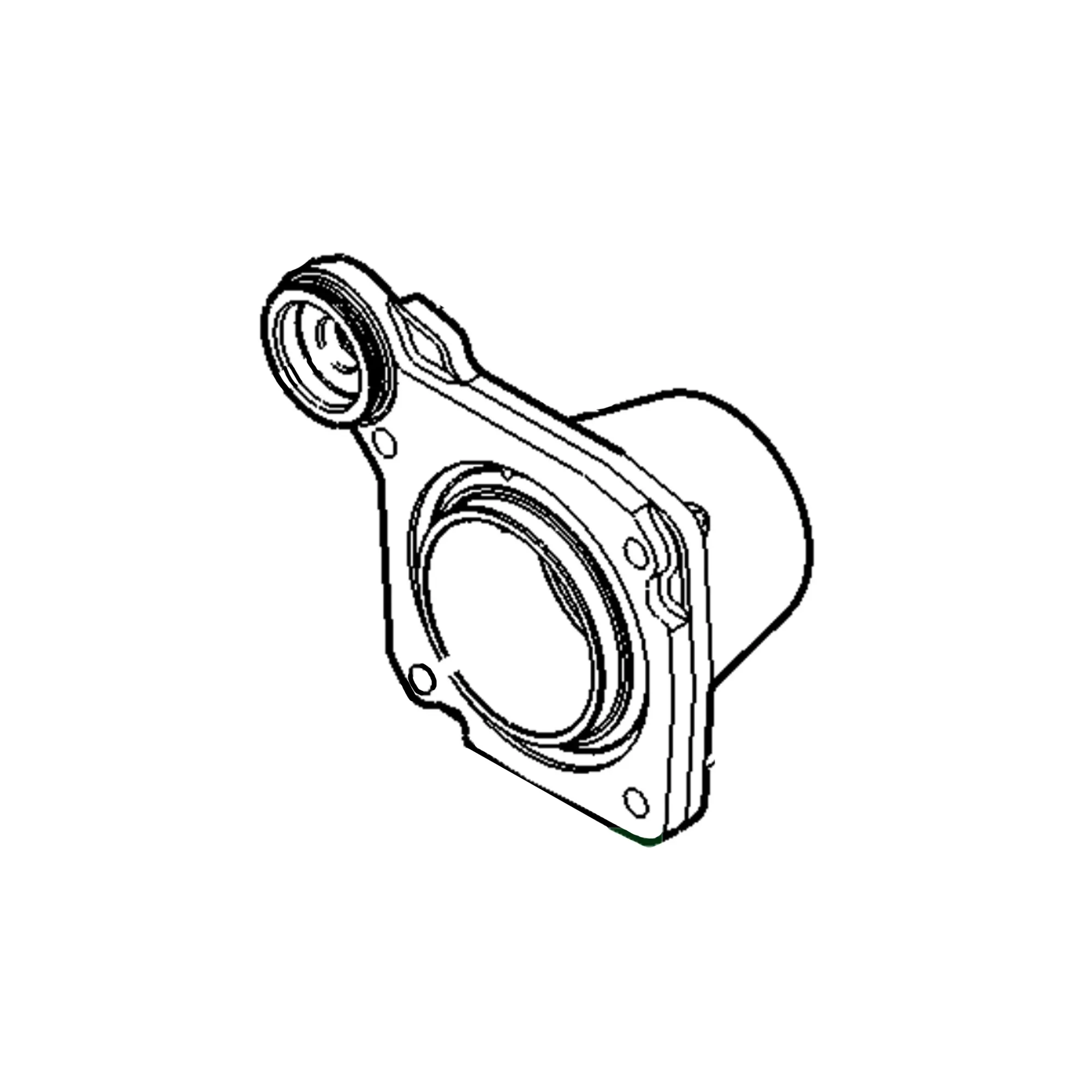 John Deere PTO Bearing Housing without Bearing - RE246617