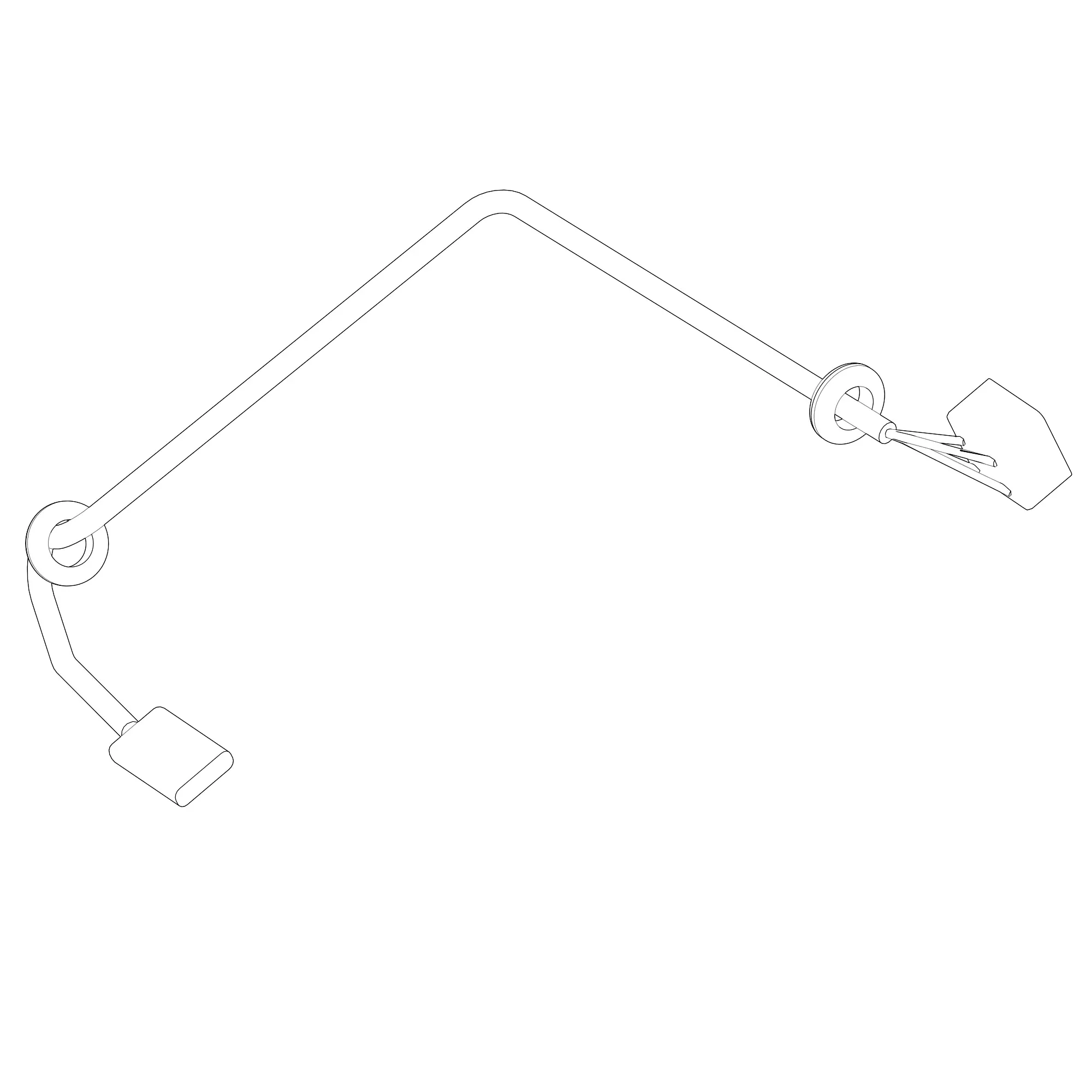 John Deere Wire Harness W/Grommet - AT224604