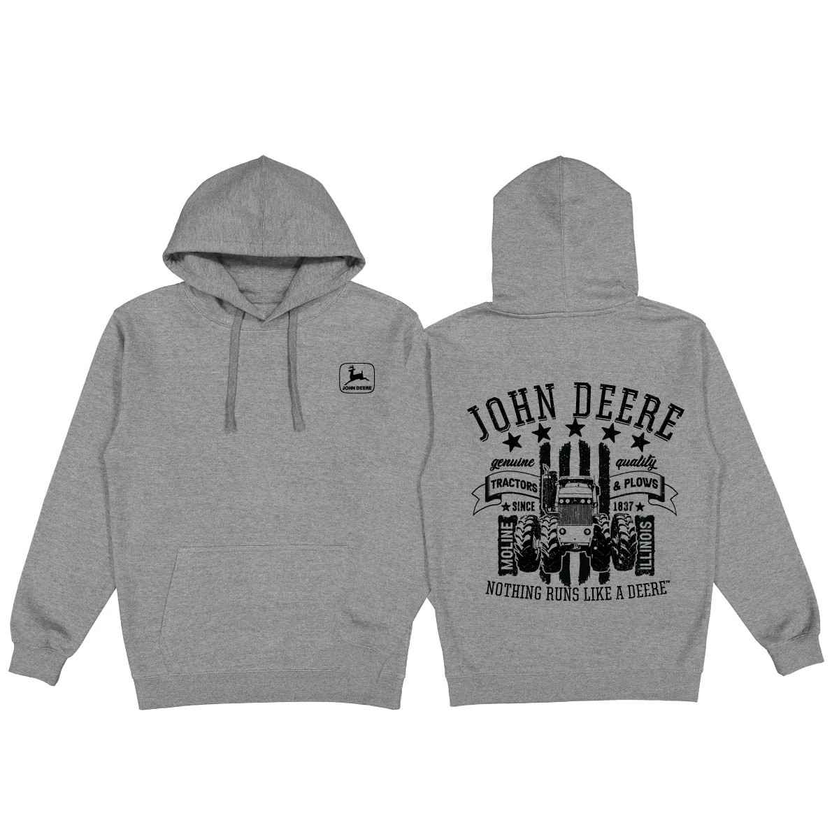 Nothing Runs Like A Deere Hoodie