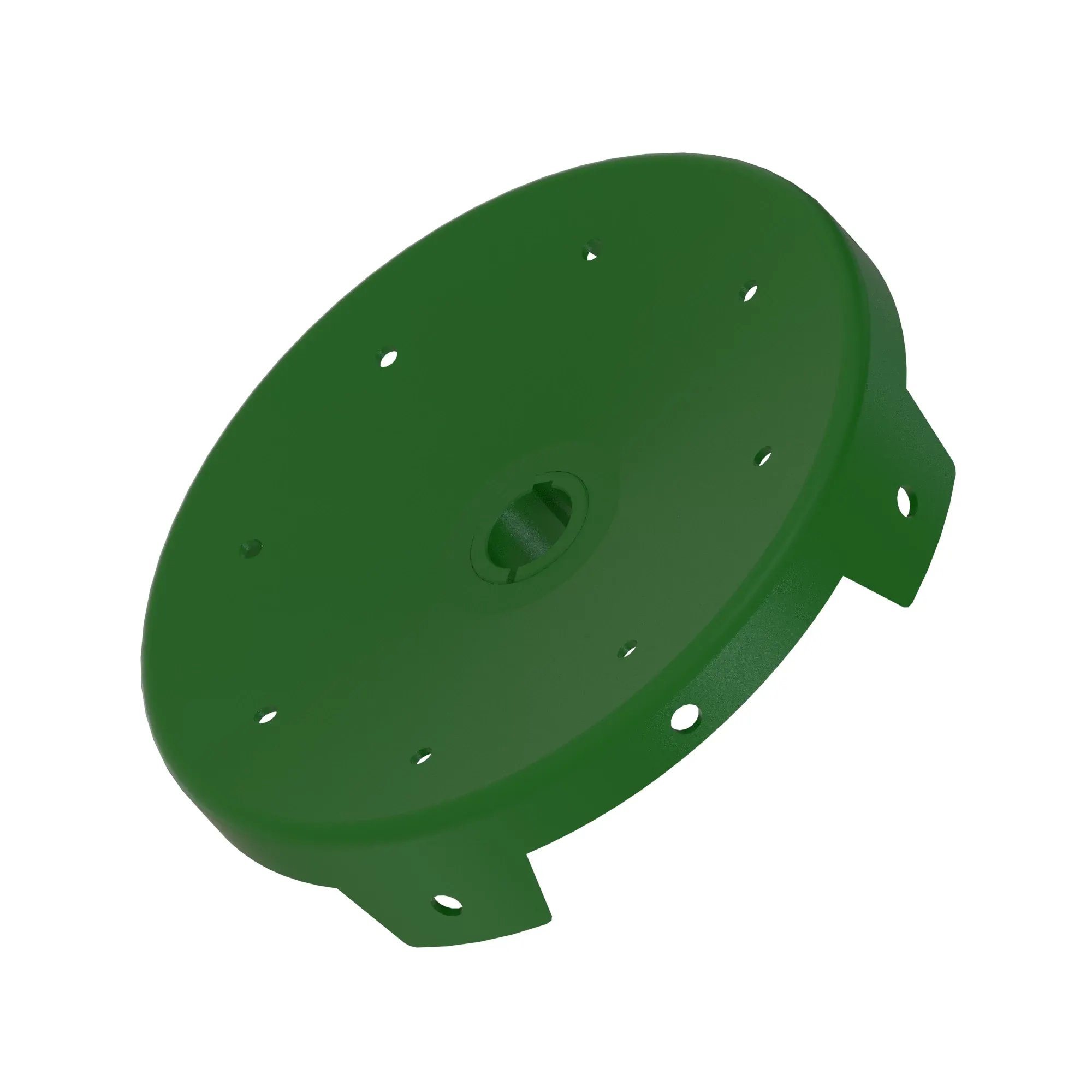 John Deere Threshing CYL Head (W/HUB) - ADX13693