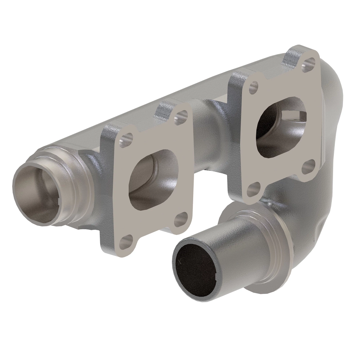 Exhaust Manifold, S750 6136 FT4 Rea