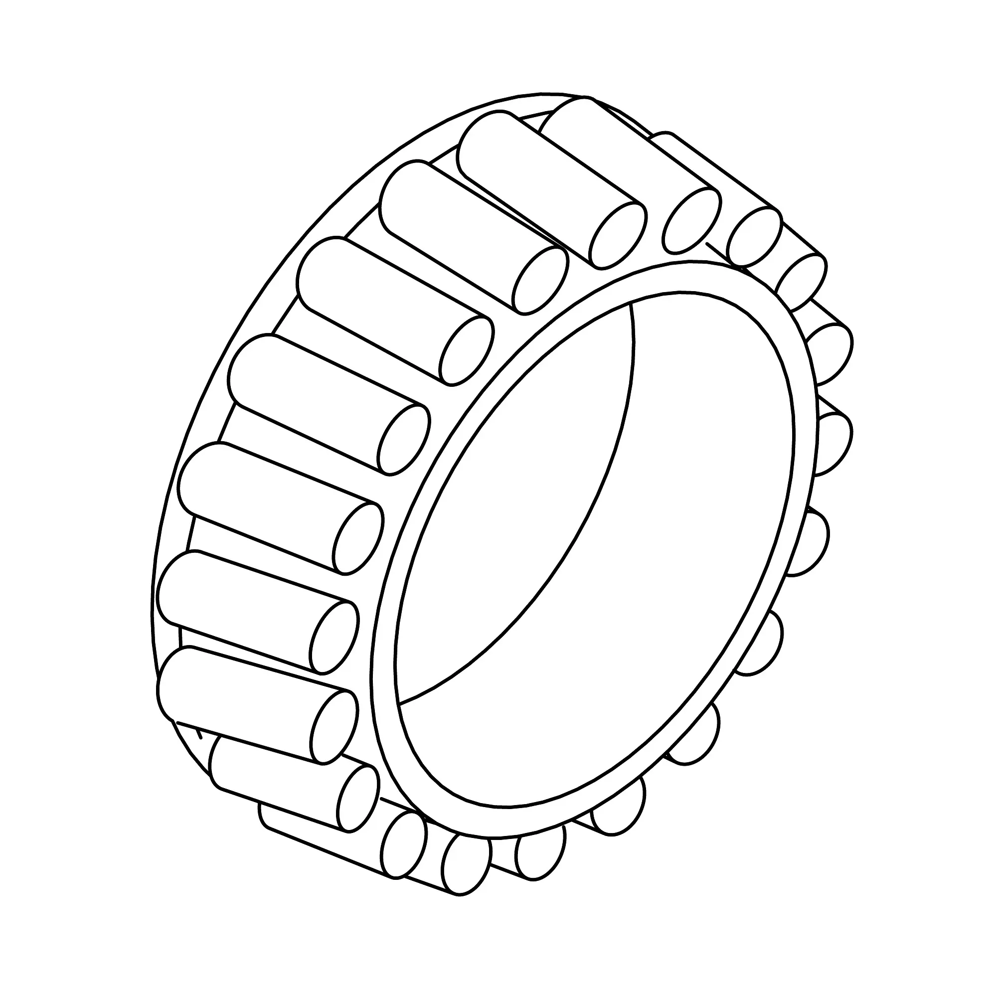 John Deere Tapered Roller Bearing Cone - AZ51620