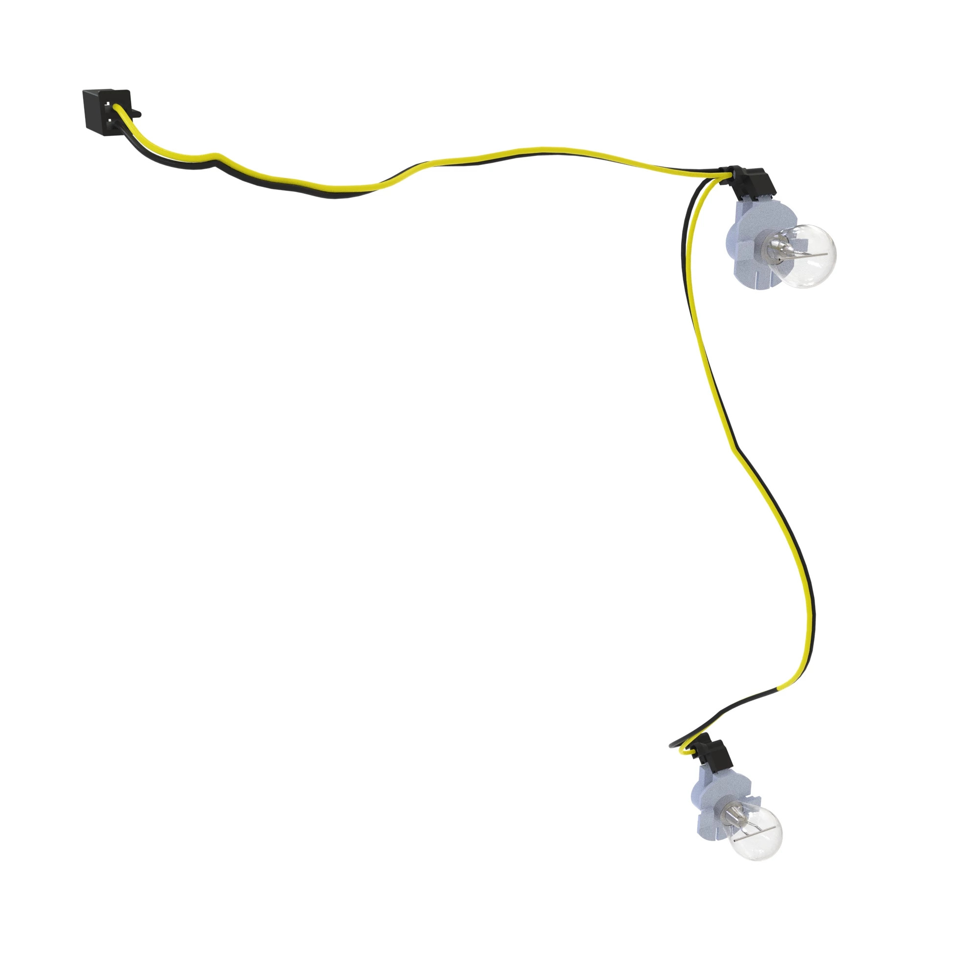 John Deere Headlight with Socket Wiring Harness - GY20791