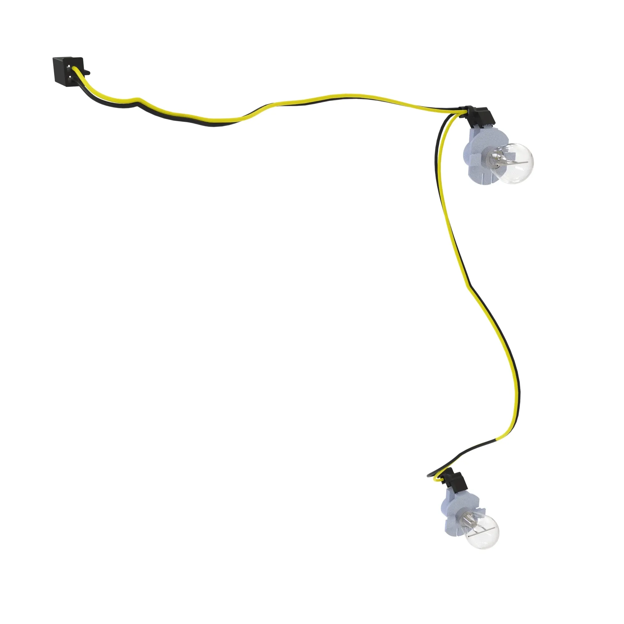 John Deere Headlight with Socket Wiring Harness - GY20791