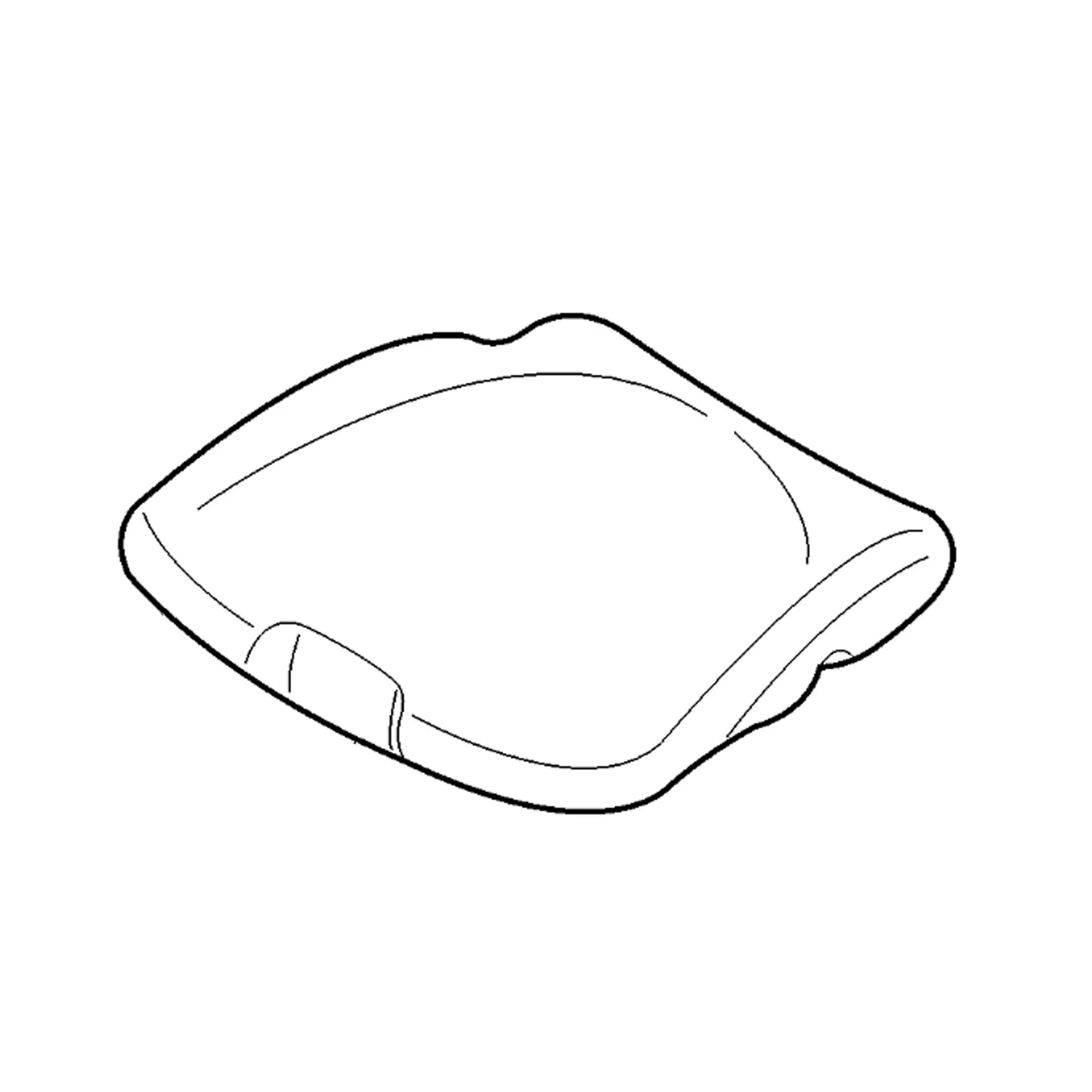 John Deere Seat Bottom Cushion - AH203002