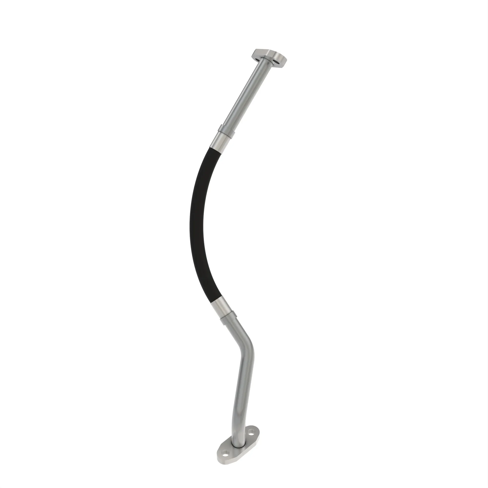 John Deere Turbocharger High Pressure Oil Drain Tube - DZ121369