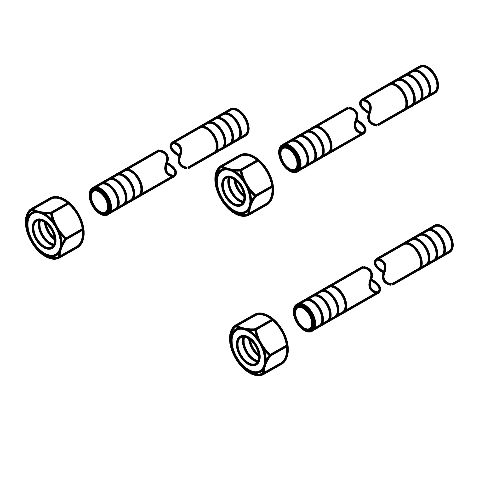 John Deere Stud Kit, M8 X 421 - RE304828