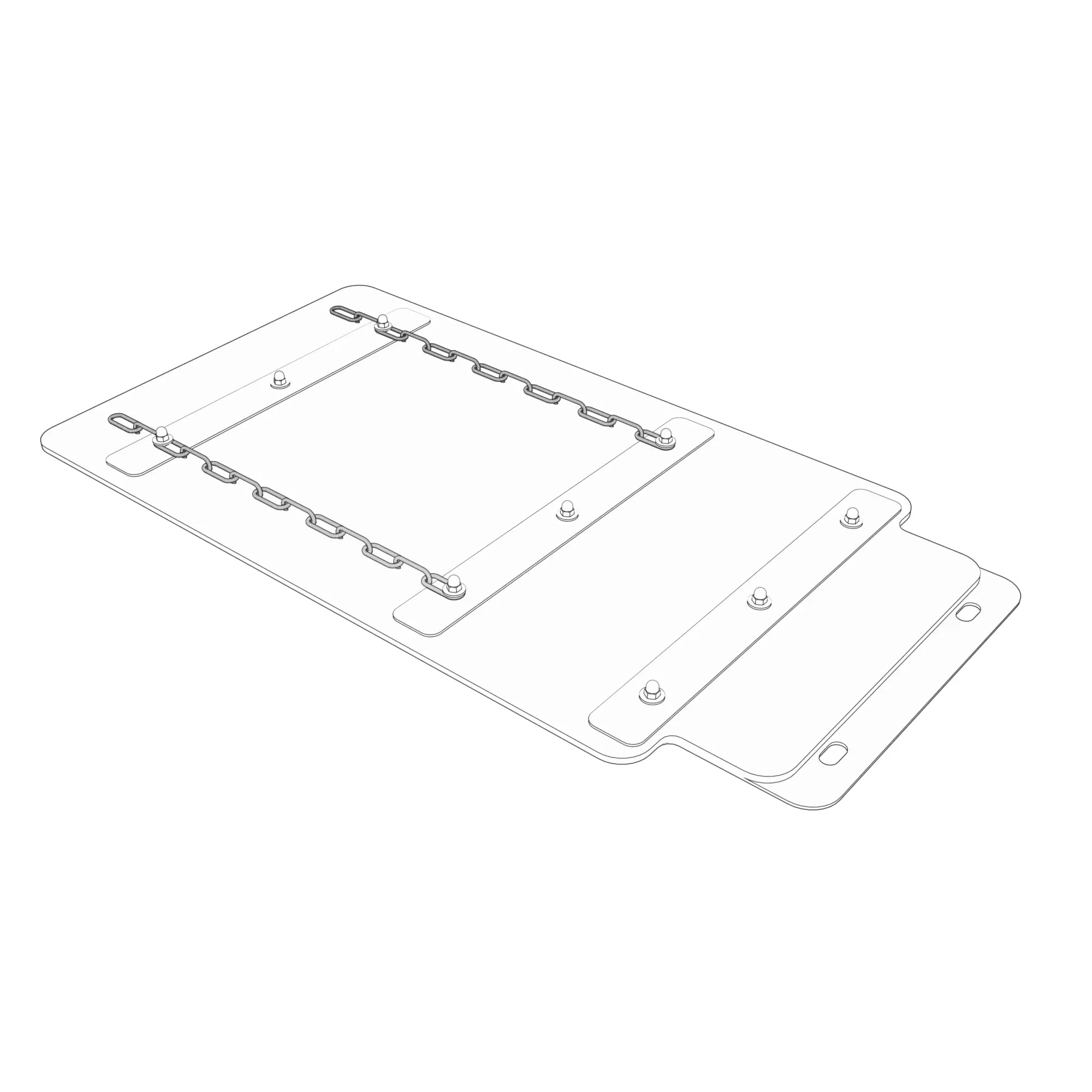 John Deere Splash Guards - AKK36588