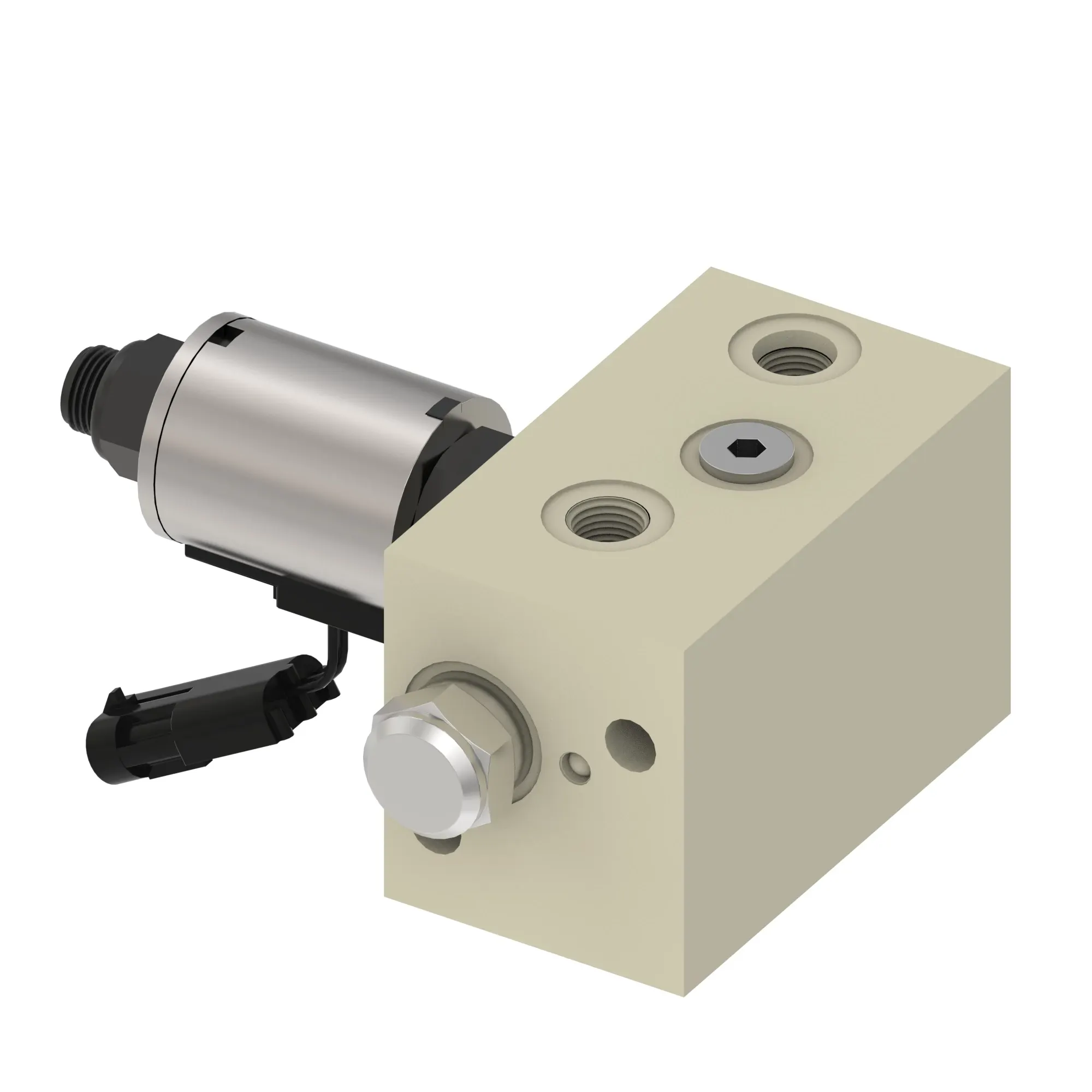 John Deere Fan Reversing Control Solenoid Hydraulic Valve - 4639102