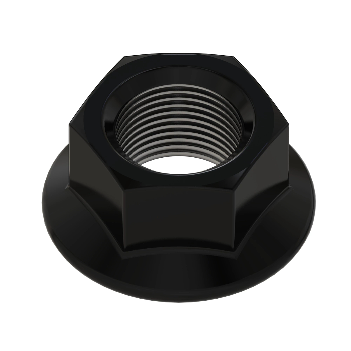 John Deere Hexagonal Flange Prevailing Torque Nut, M10 - 14M7818