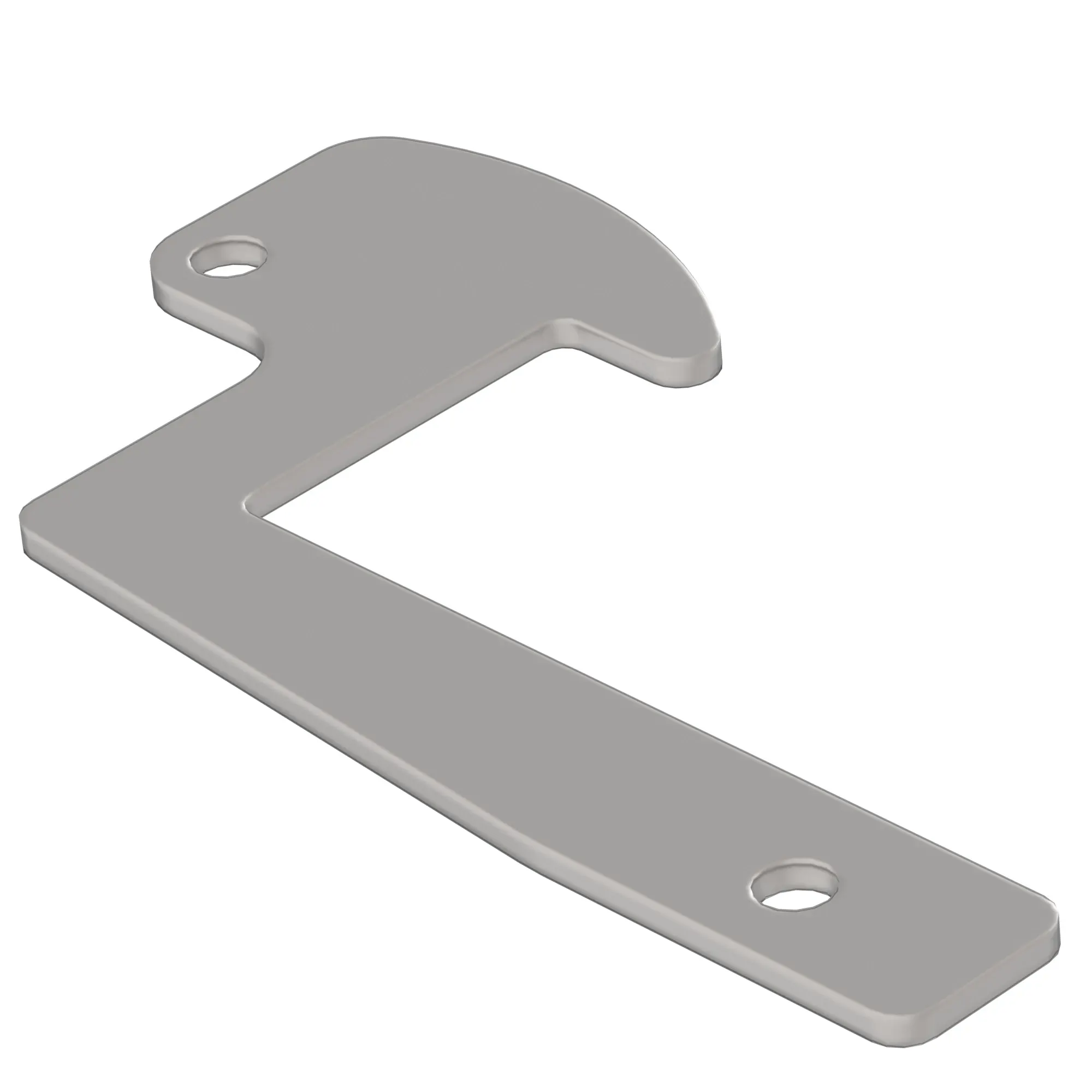 BRACKET, LOWER CONDENSER LATCH